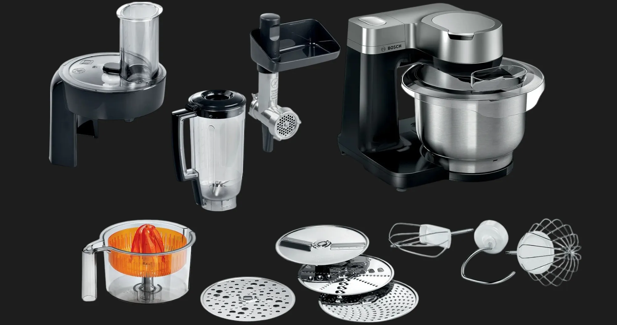 Кухонна машина Bosch (Black) (EU)