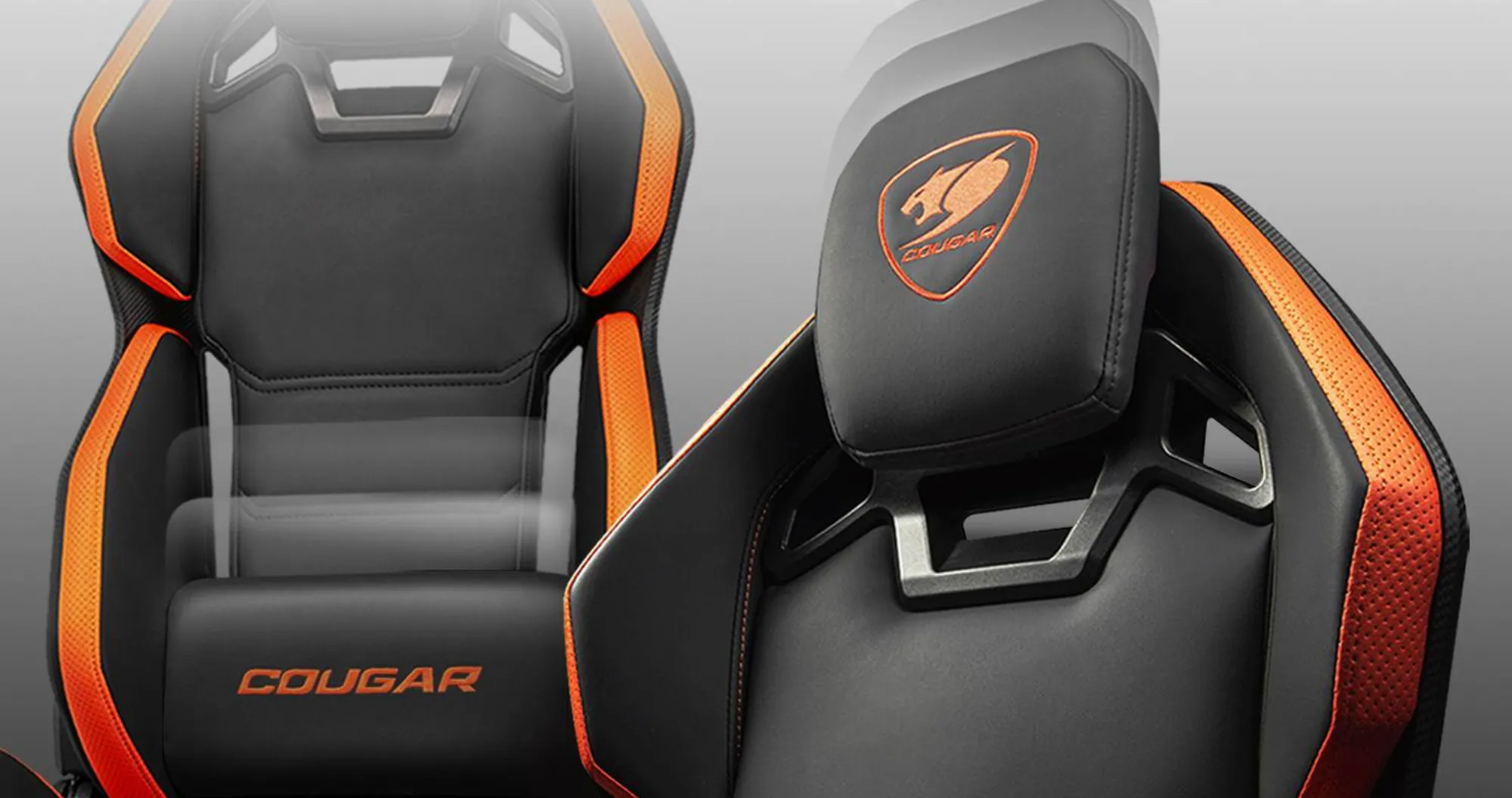 Крісло для геймерів Cougar Hotrod (Black/Orange) (UA)