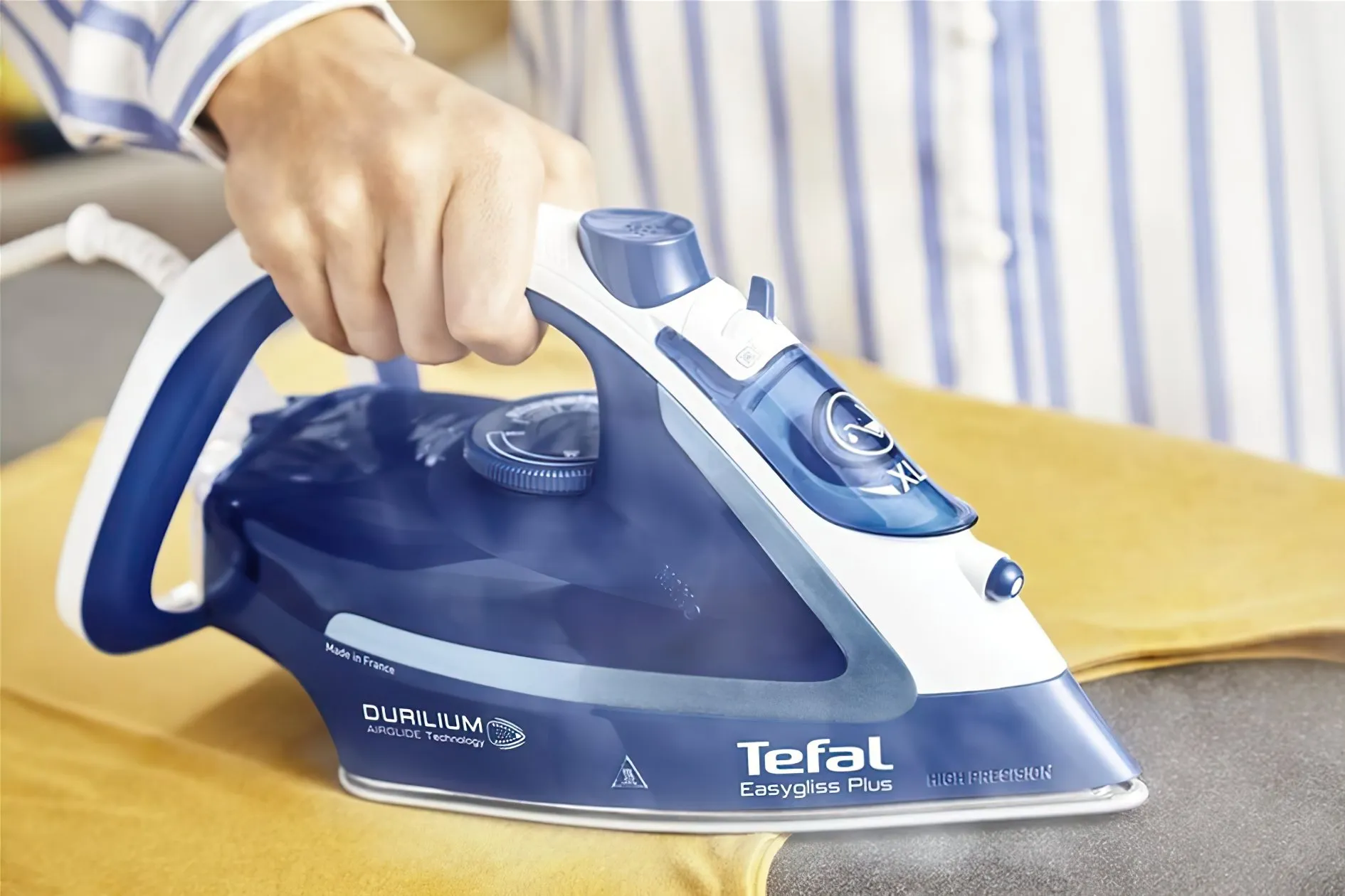 Праска Tefal FV5735E0 (White/Blue) (UA)