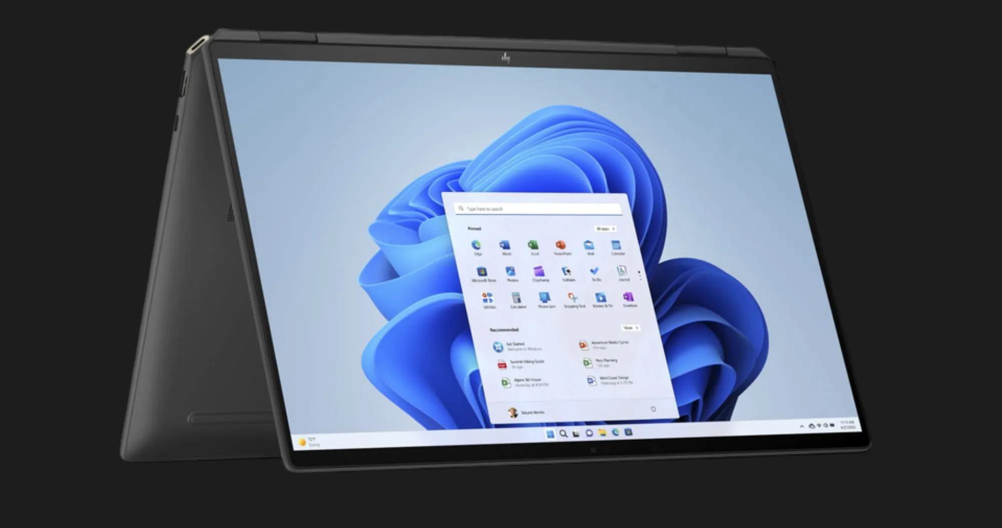 Ноутбук HP Spectre x360 16-aa0023dx (Intel Core Ultra 7/32GB/1TB (SSD)/RTX 4050) (975R9UA) (Standard)