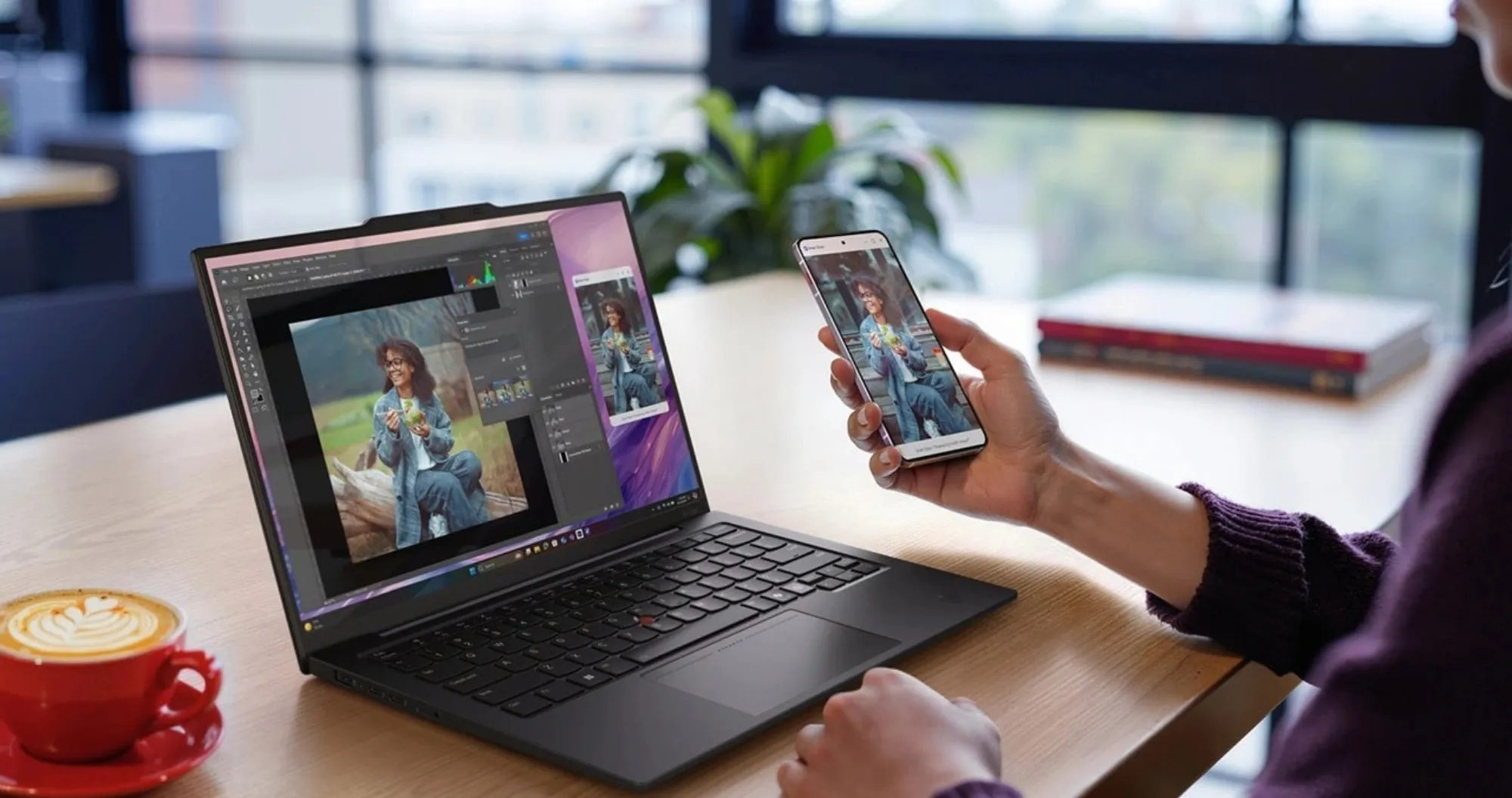 Ноутбук Lenovo ThinkPad X1 Carbon Gen 13 Aura Edition 14&quot; (Intel Core Ultra 7/32GB/2TB (SSD)/Intel Arc) (21NS0213US) (Standard)