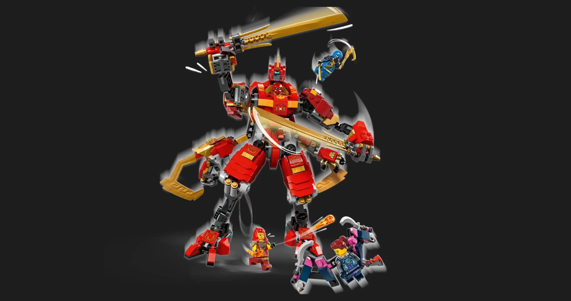 Конструктор LEGO Ninjago Kai's Ninja Climber Mech (71812)