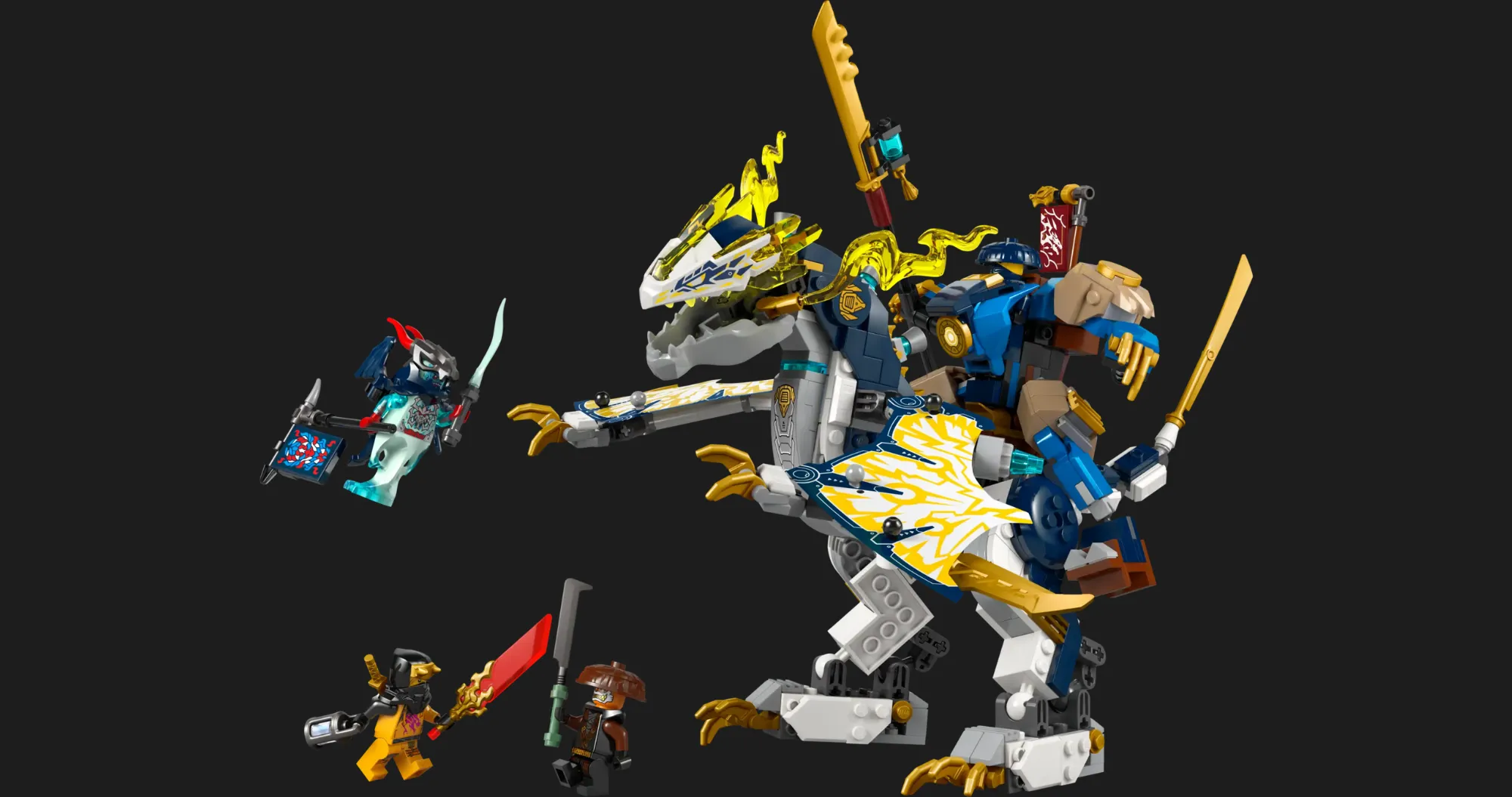 Конструктор LEGO Ninjago Rogue's Mech Dragon Rider (71843)