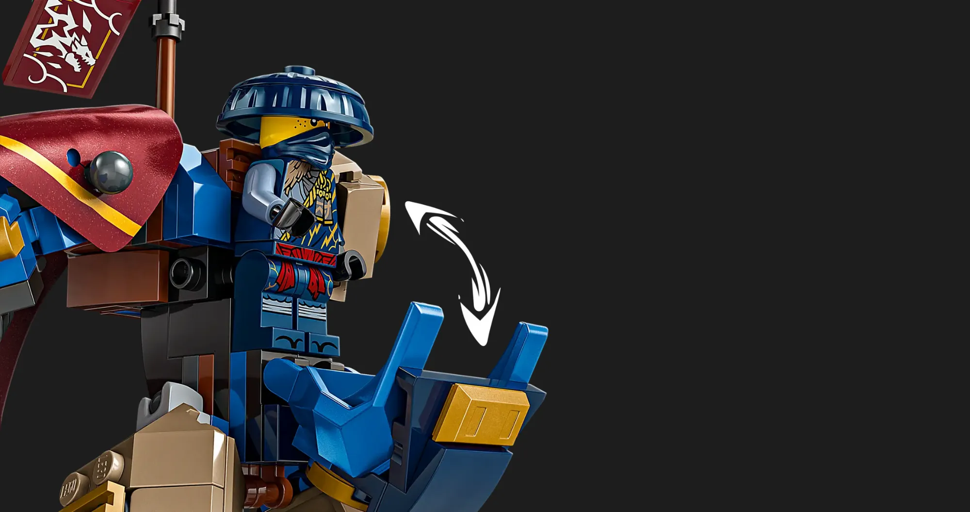 Конструктор LEGO Ninjago Rogue's Mech Dragon Rider (71843)