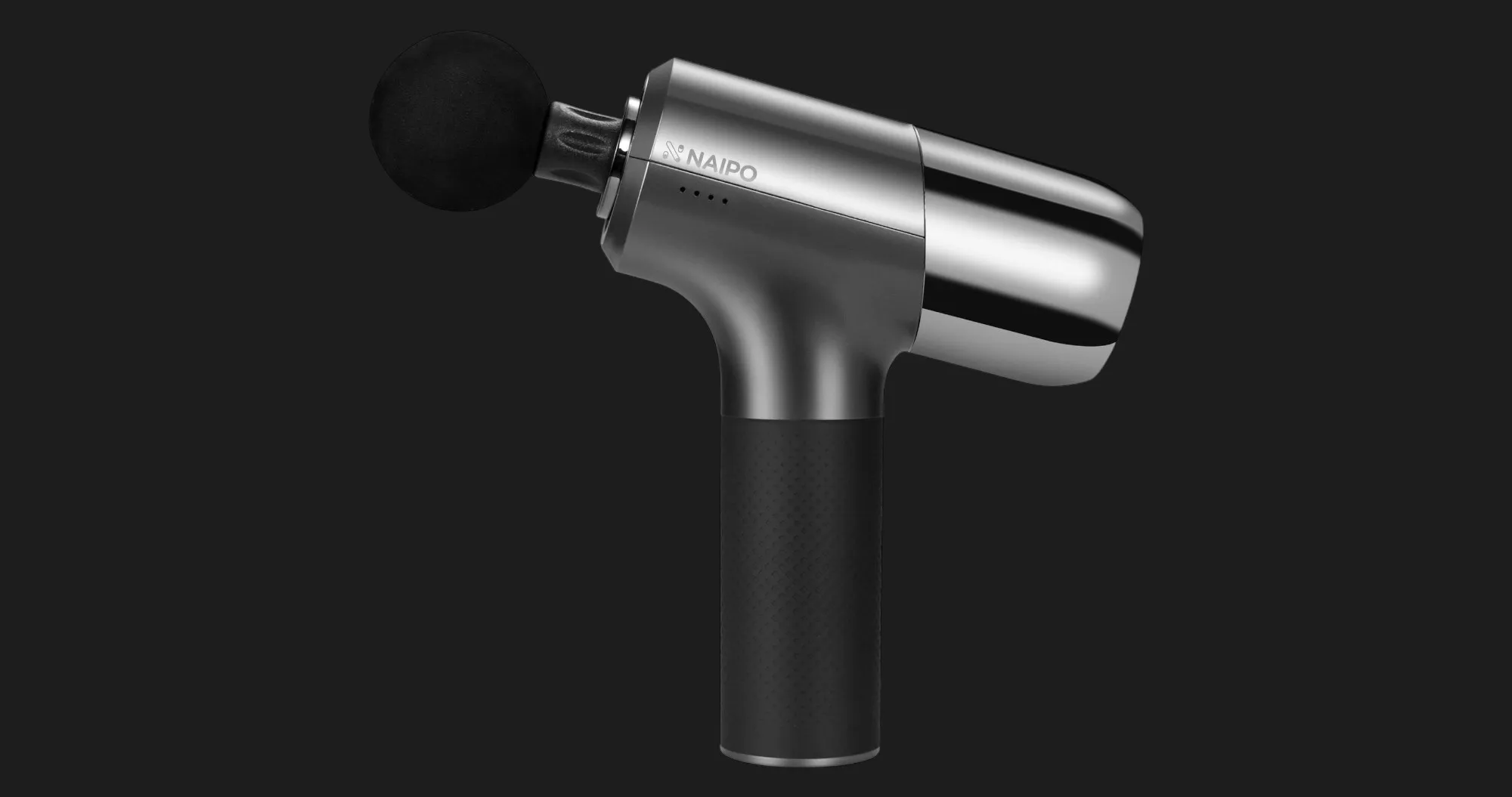 Перкуссионный массажер Naipo (Gray)