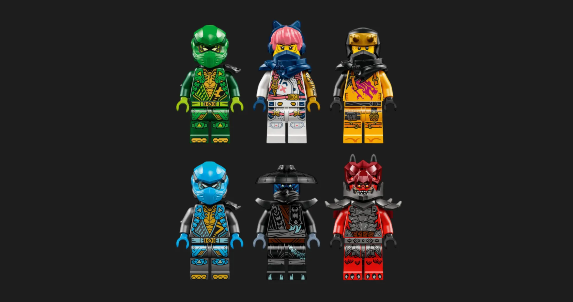 Конструктор LEGO Ninjago Thunderfang Dragon of Chaos (71832)