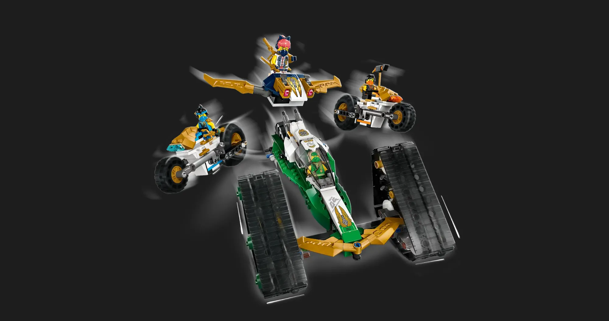 Конструктор LEGO Ninjago Ninja Team Combo Vehicle (71820)