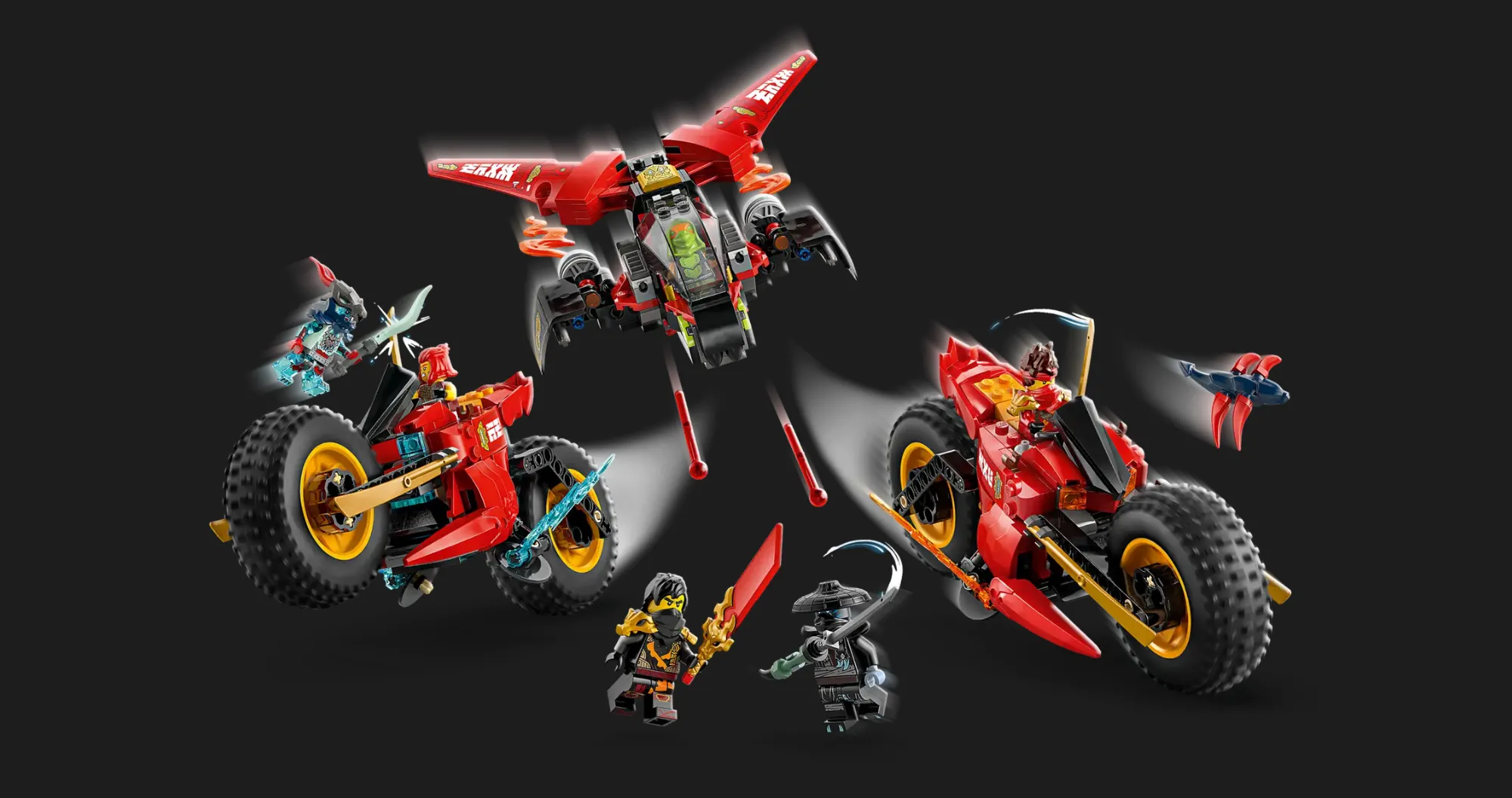 Конструктор LEGO Ninjago Ninja Combat Vehicle (71844)