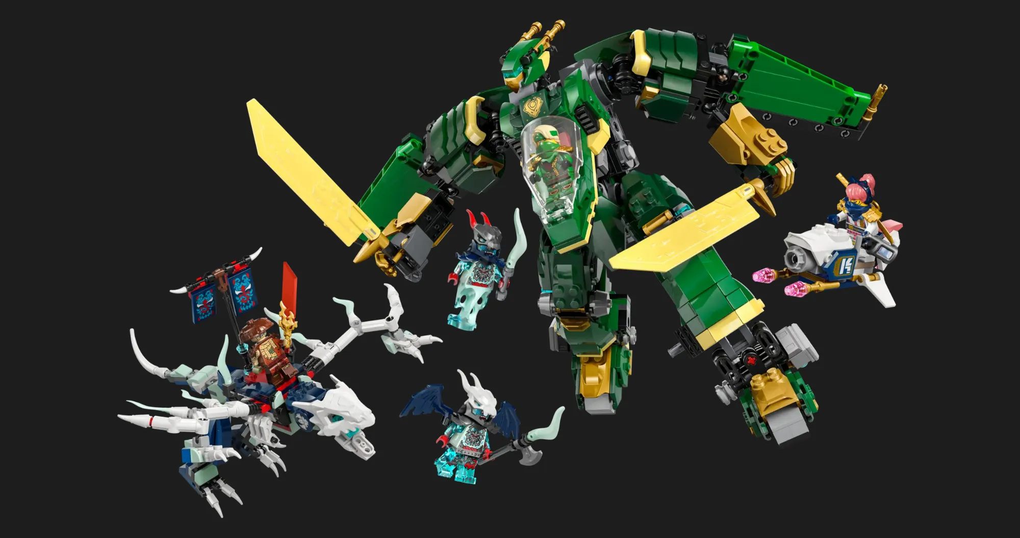 Конструктор LEGO Ninjago Lloyd’s Jet Mech (71845)
