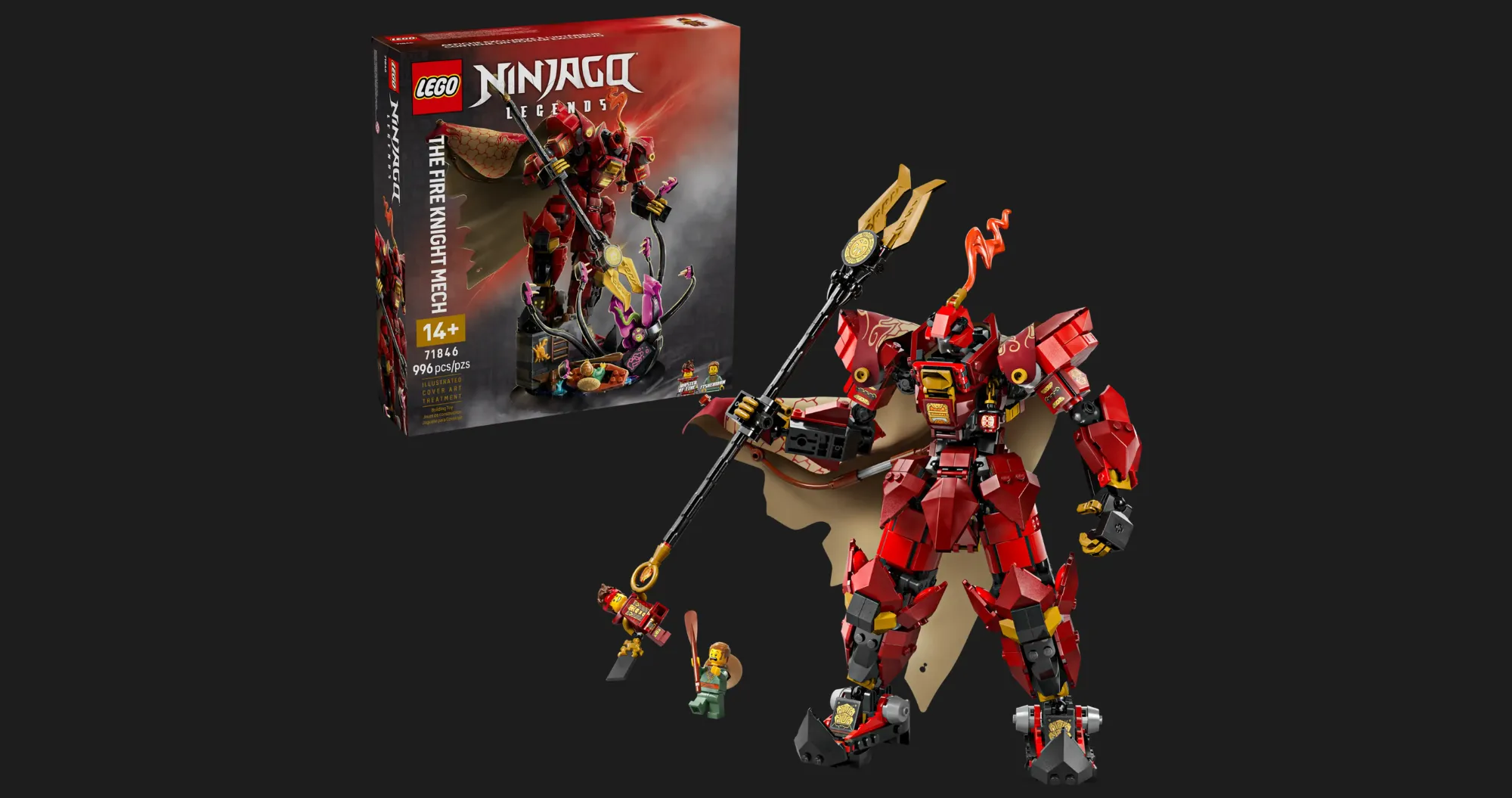 Конструктор LEGO Ninjago The Fire Knight Mech (71846)