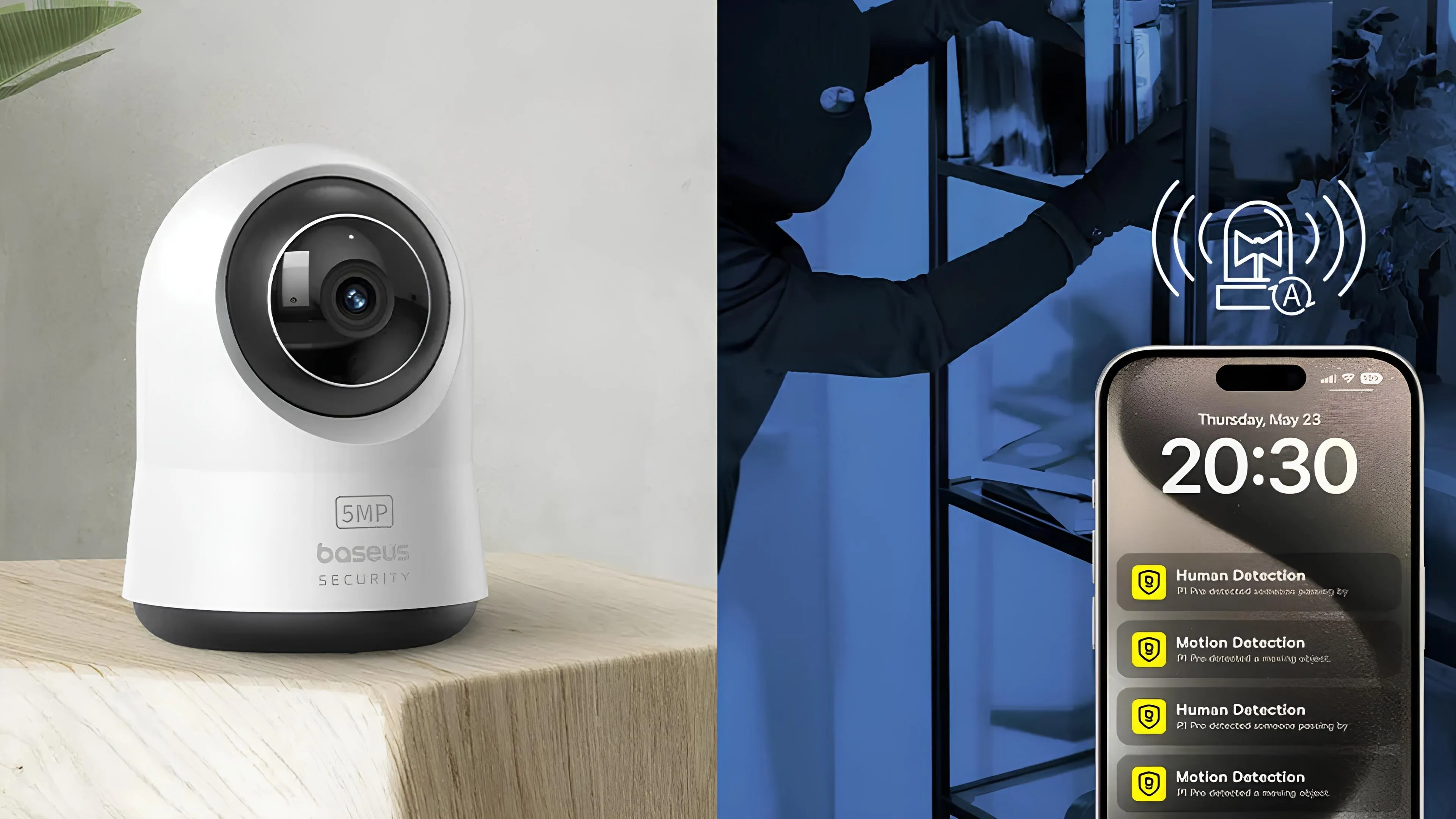 IP камера Baseus Security P1 Pro Indoor Camera 3K (White) (EU)