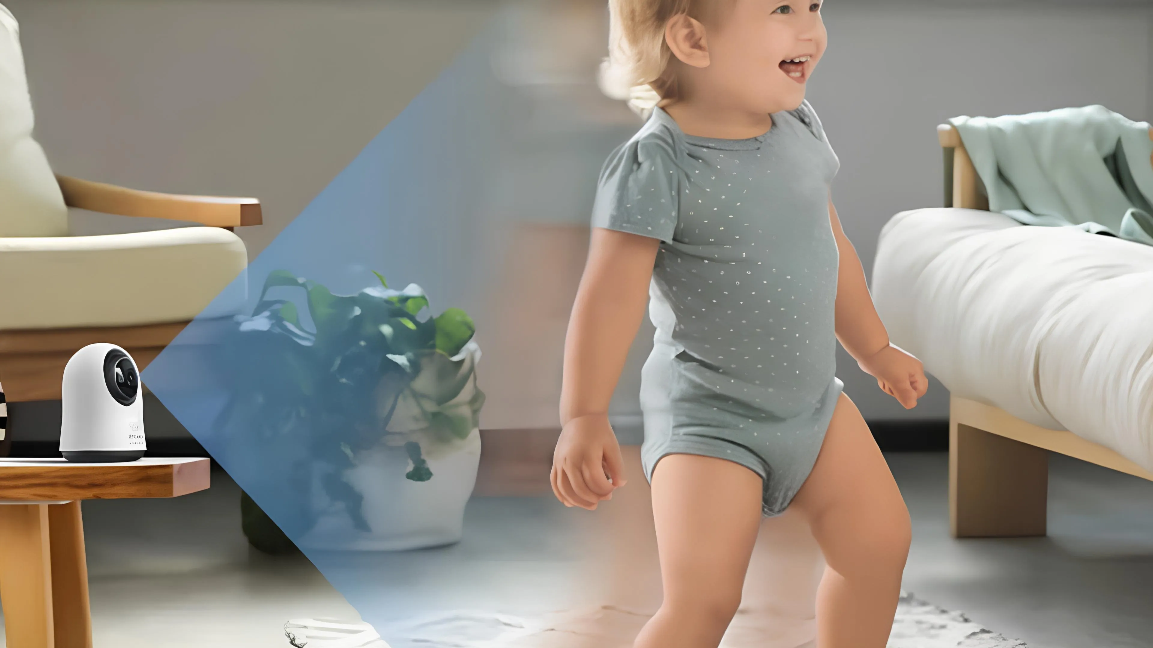 IP камера Baseus Security P1 Pro Indoor Camera 3K (White) (EU)