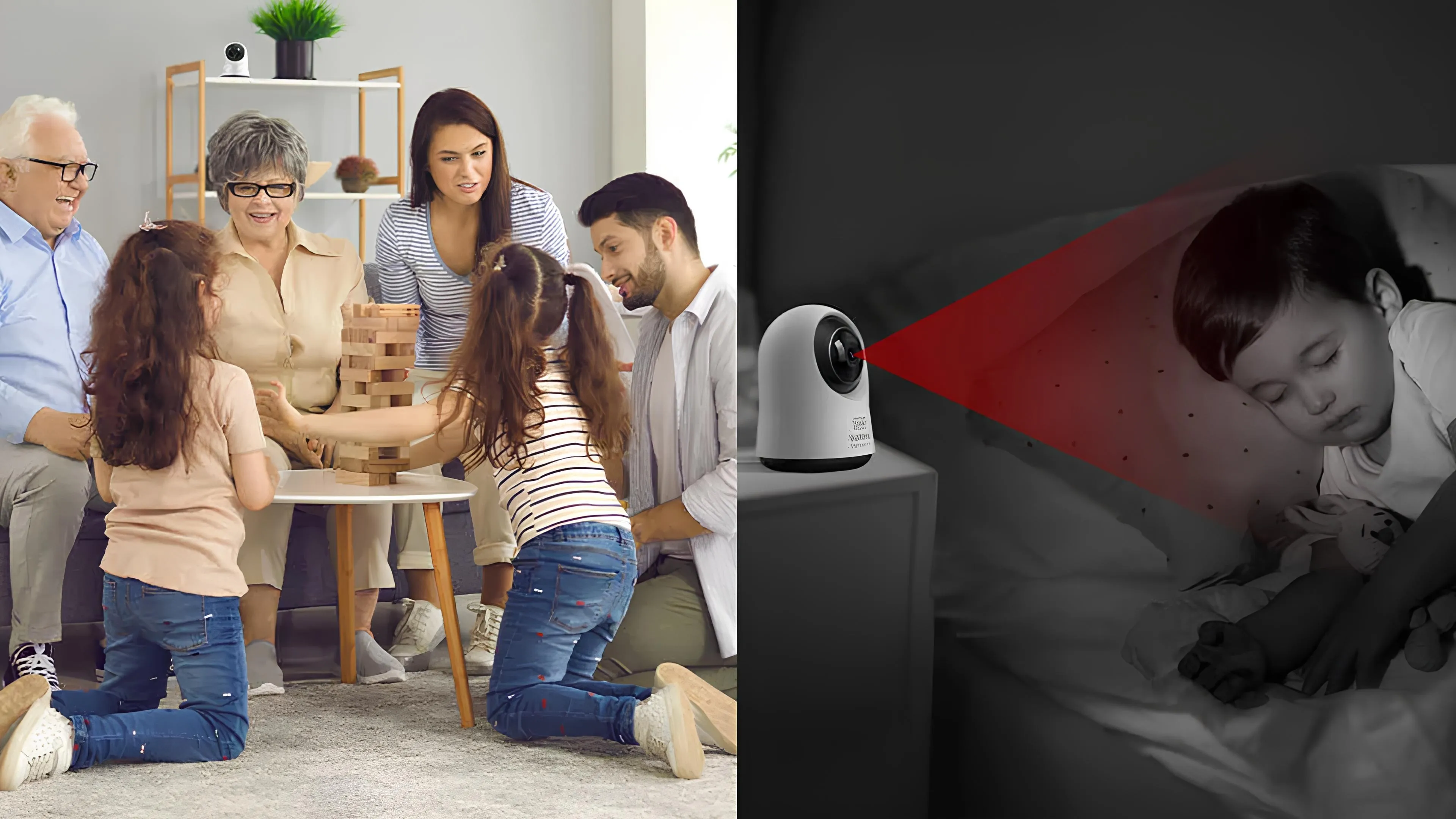 IP камера Baseus Security P1 Pro Indoor Camera 3K (White) (EU)