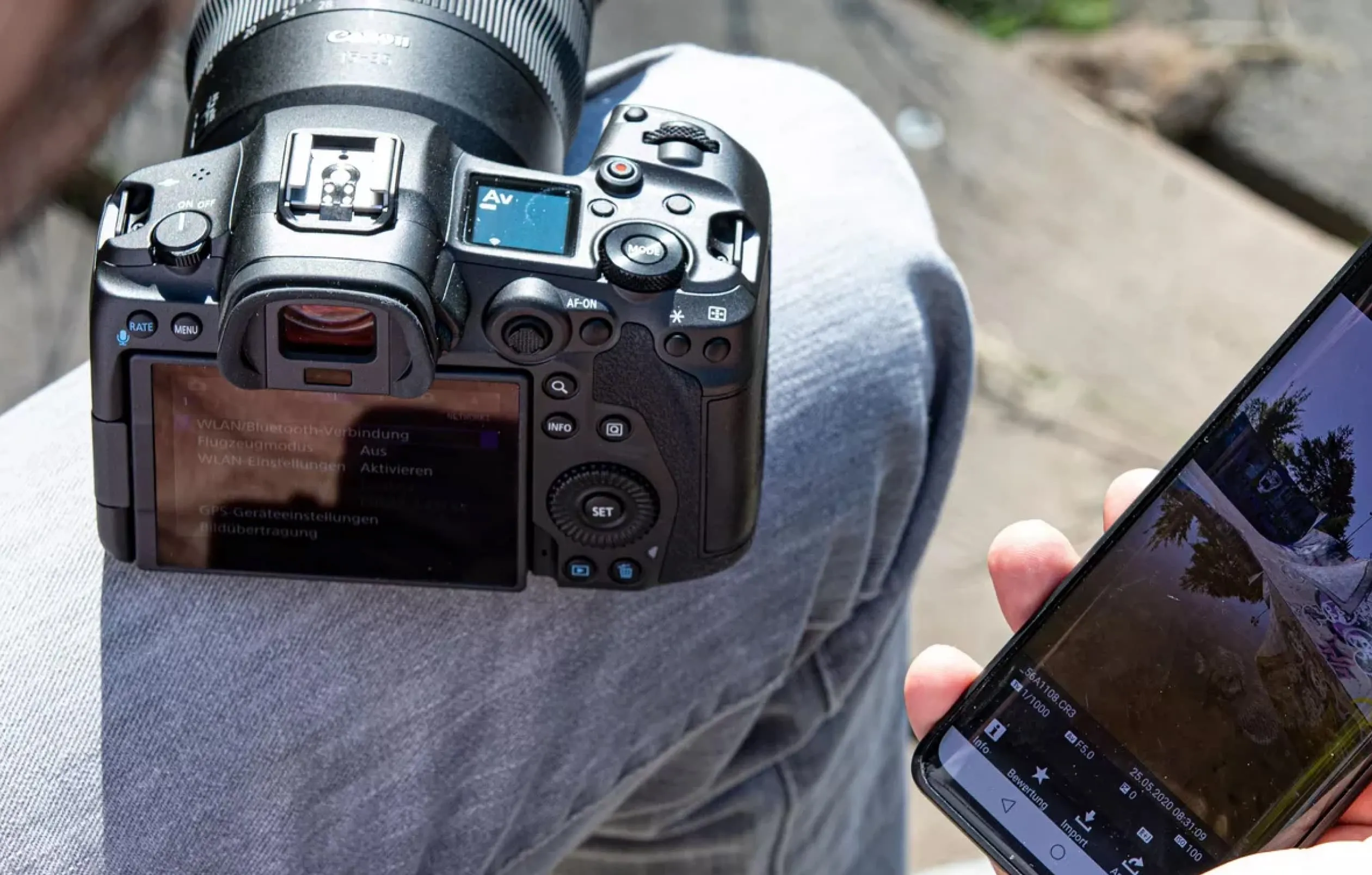 Цифровой фотоаппарат Canon EOS R5 kit 24-105mm L IS (4147C013) (Standard)