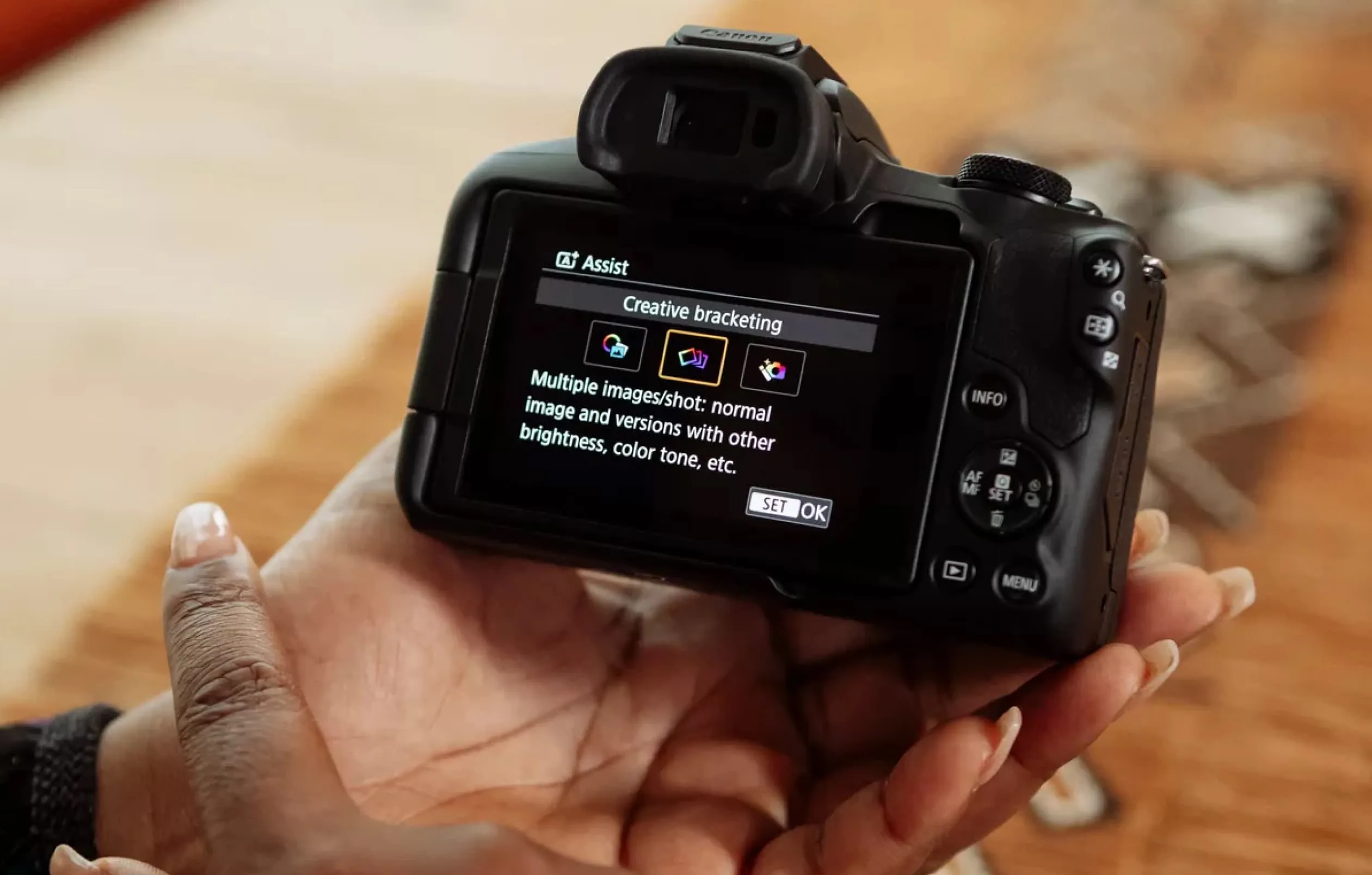 Цифровой фотоаппарат Canon EOS R50 kit RF-S 18-45mm IS STM + RF-S 55-210mm IS STM (Black) (5811C034) (Standard)