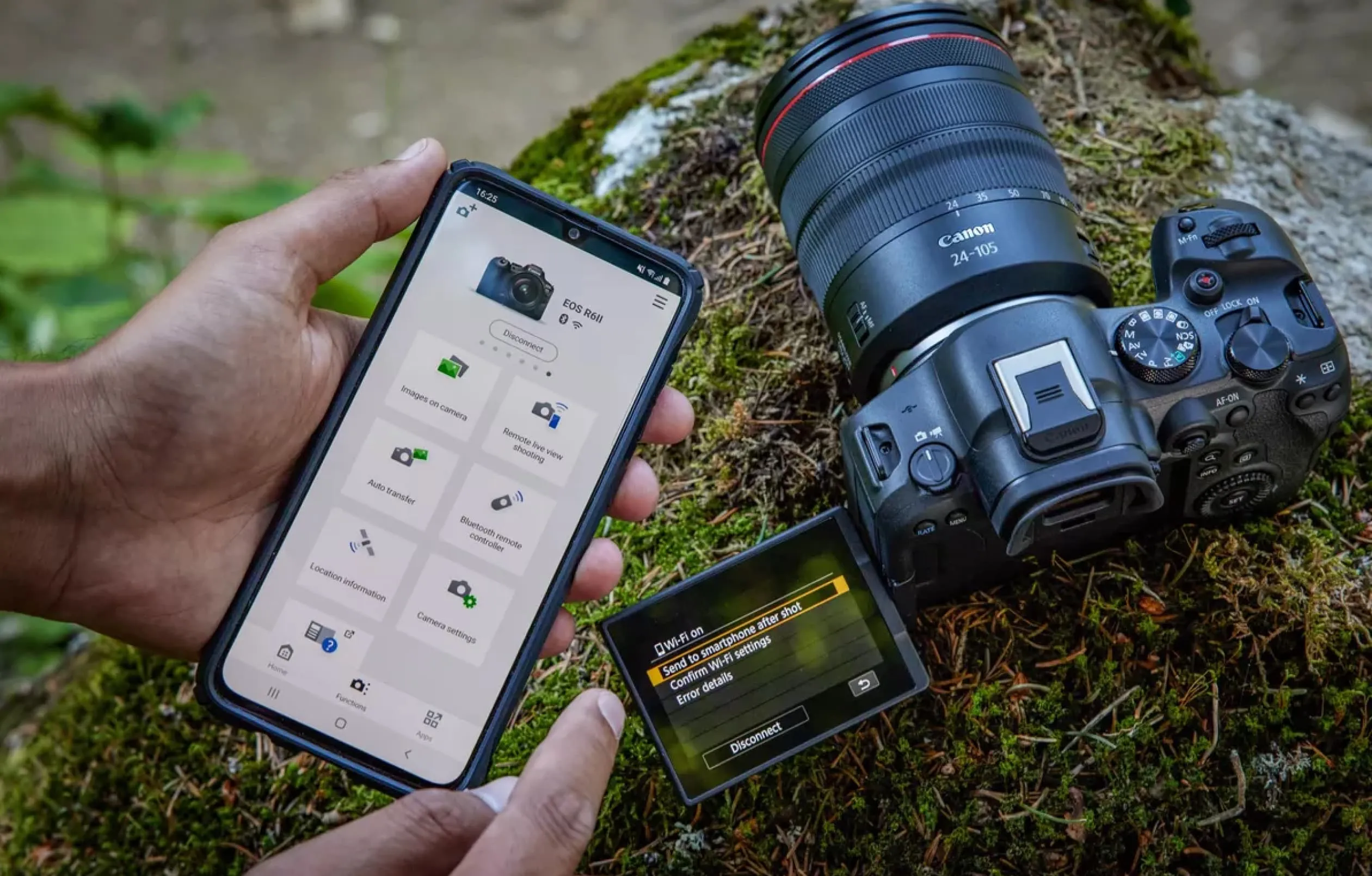 Цифровой фотоаппарат Canon EOS R6 Mark II kit 24-105mm IS STM (5666C030) (Standard)