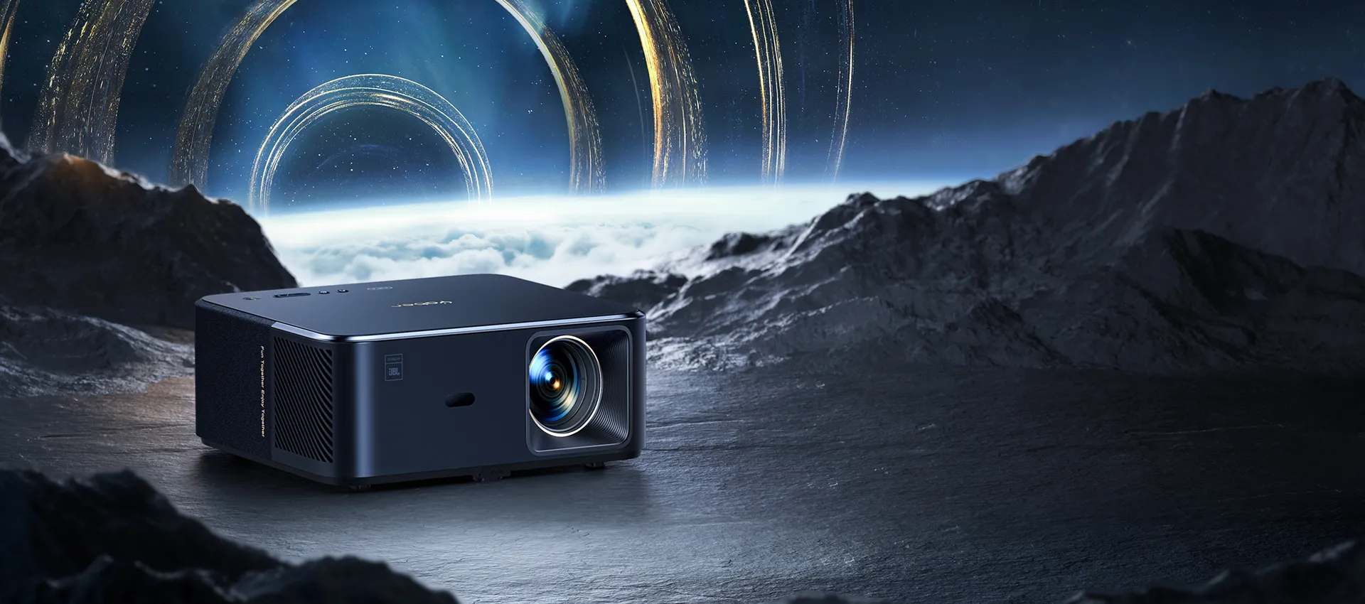 Мультимедийный проектор Yaber K2s (Black) (UA)