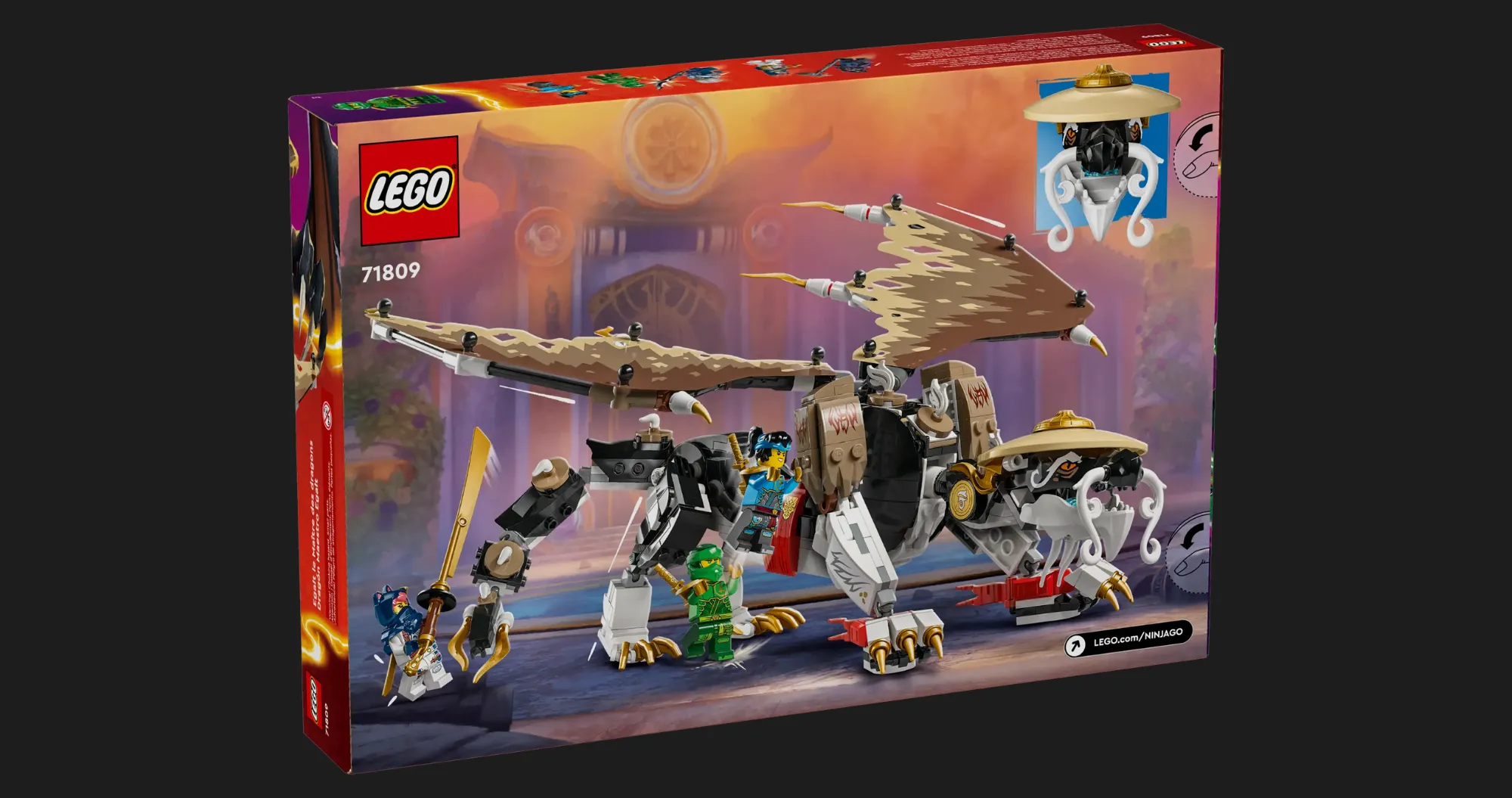 Конструктор LEGO Ninjago Egalt the Master Dragon (71809)