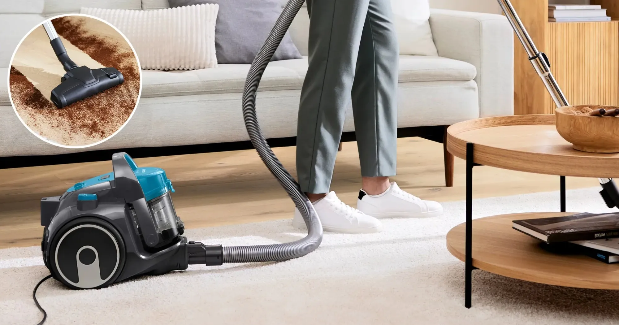 Пилосос безмішковий Bosch Serie 2 BGS05X240 (Turquoise) (UA)