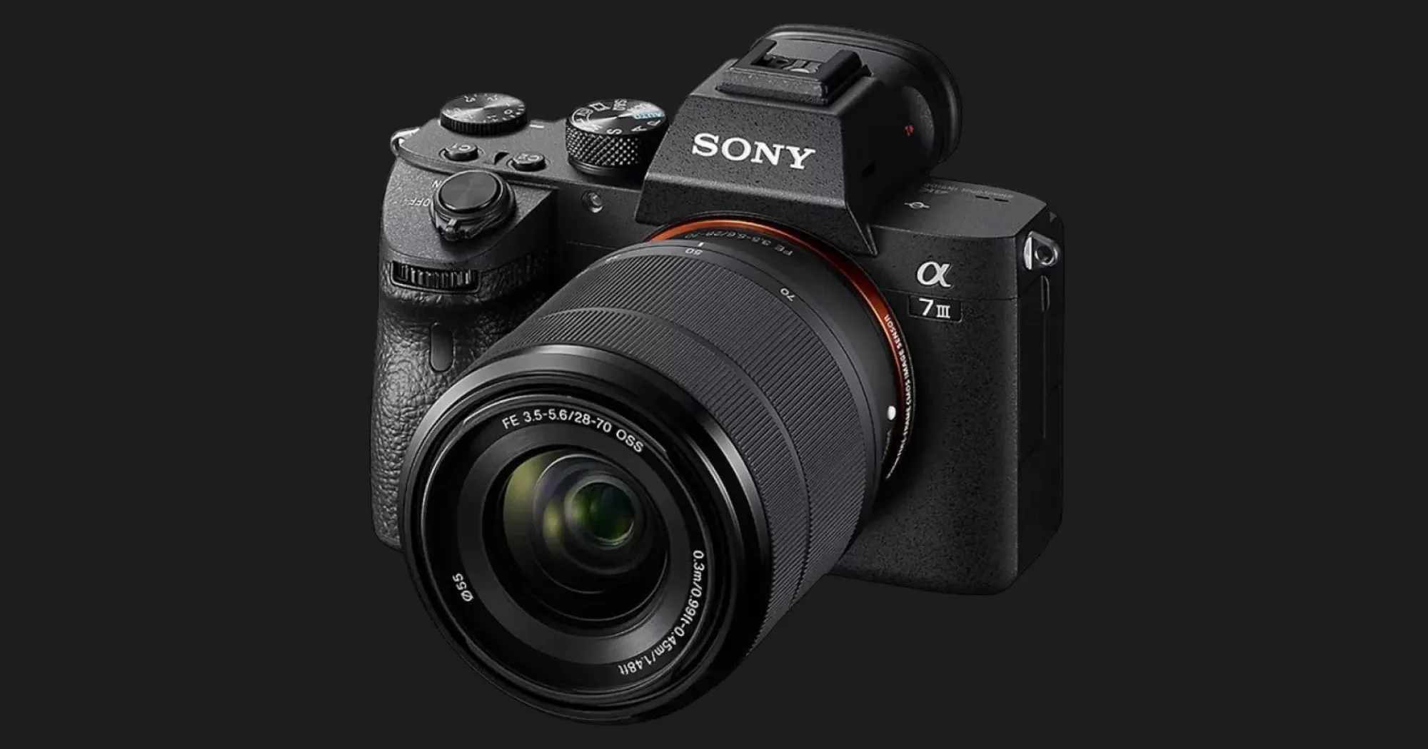 Цифровий фотоапарат Sony Alpha A7 III kit 24-105 mm f4 G OSS Lens (ILCE7M3GB) (Standard)
