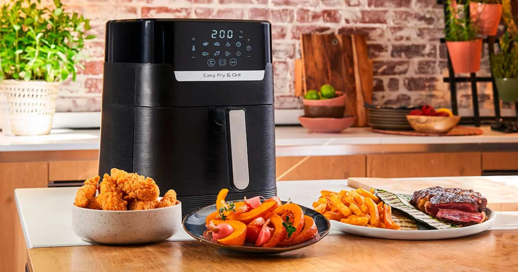 Мультипіч Moulinex Easy Fry&amp;Grill Precision (Black)