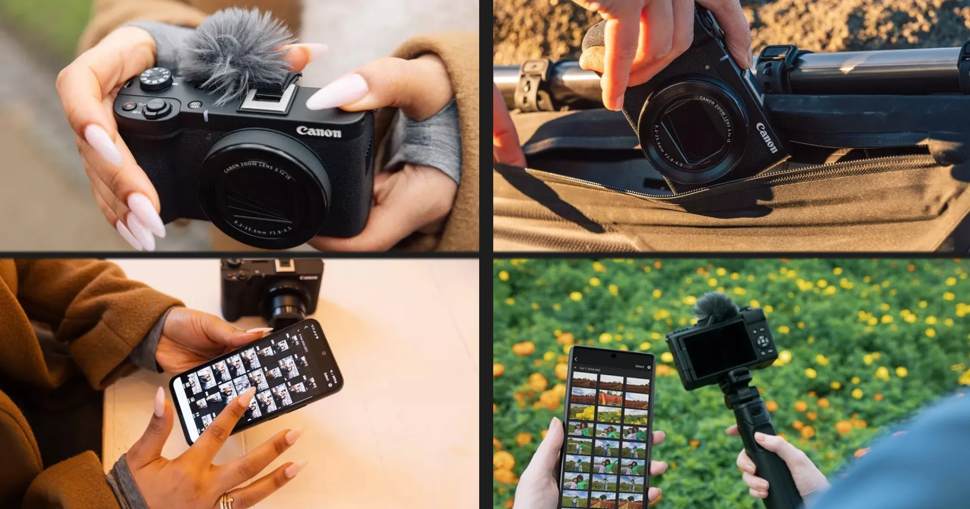 Компактный цифровой фотоаппарат Canon PowerShot V1 (Black) (6390C005) (Standard)