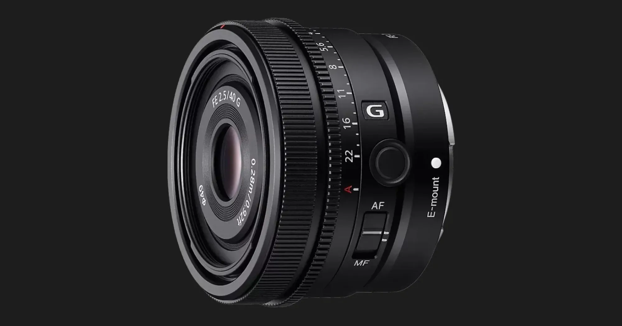 Стандартний об'єктив Sony FE 40mm f/2.5 G (SEL40F25G.SYX) (Standard)