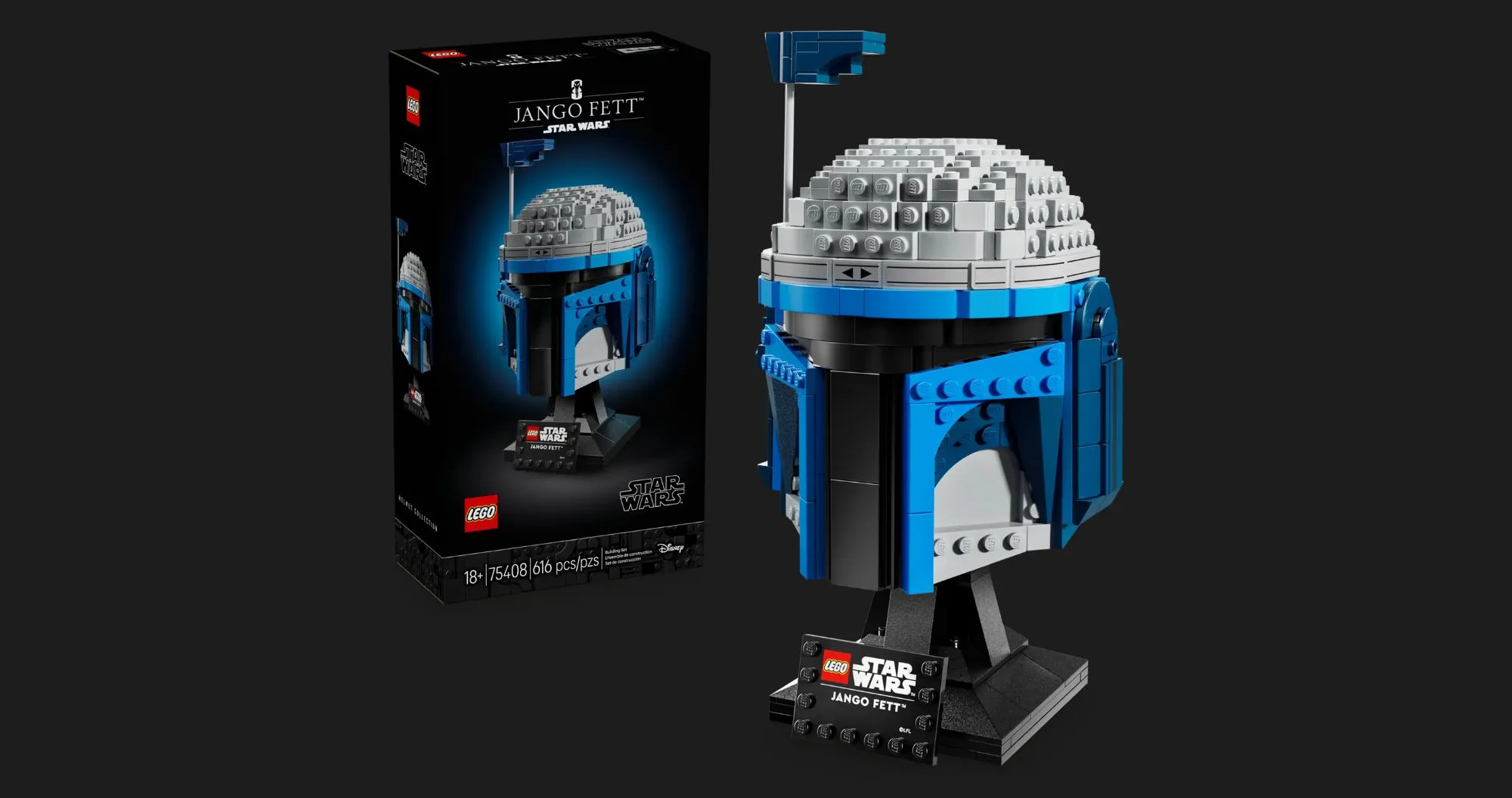 Конструктор LEGO Star Wars Jango Fett Helmet (75408)
