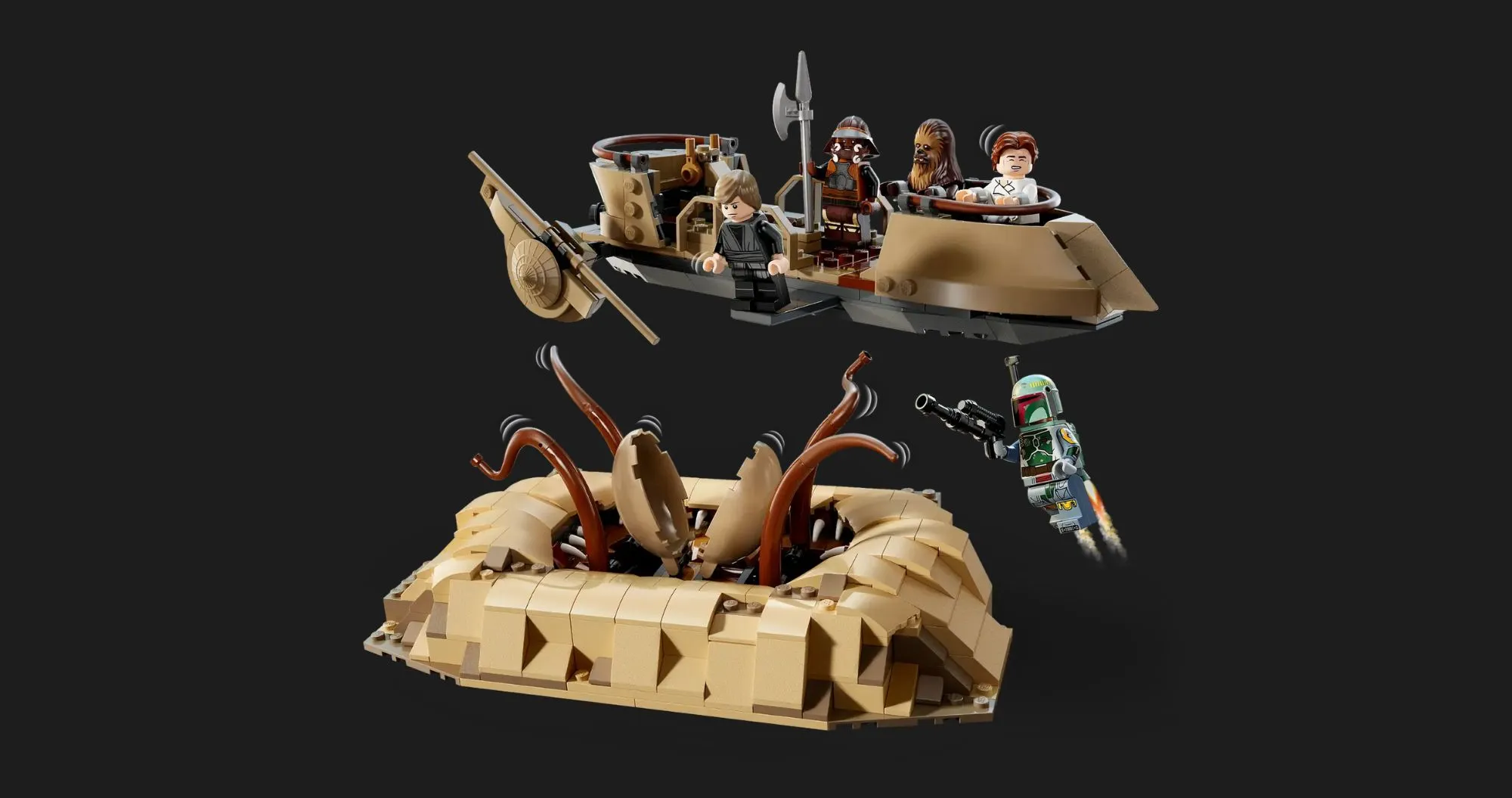 Конструктор LEGO Star Wars Desert Skiff &amp; Sarlacc Pit (75396)