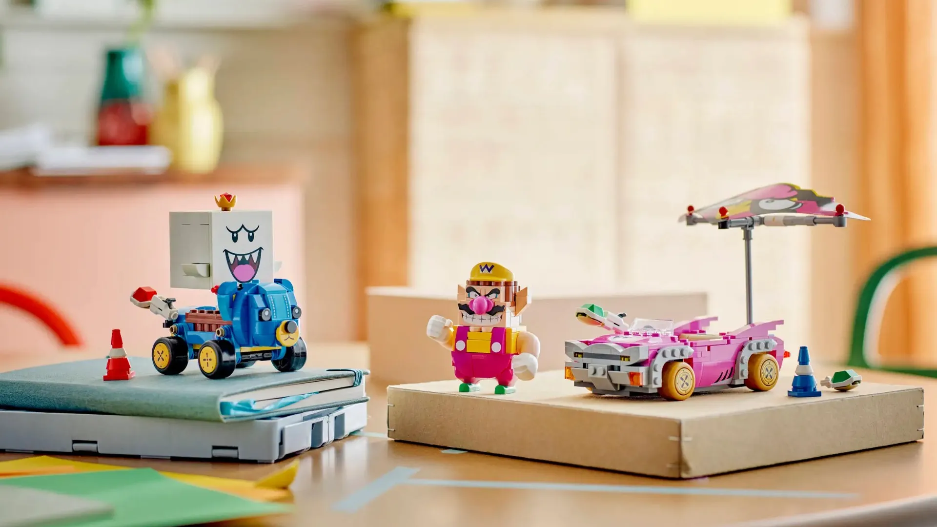 Конструктор LEGO Super Mario Kart Wario & King Boo