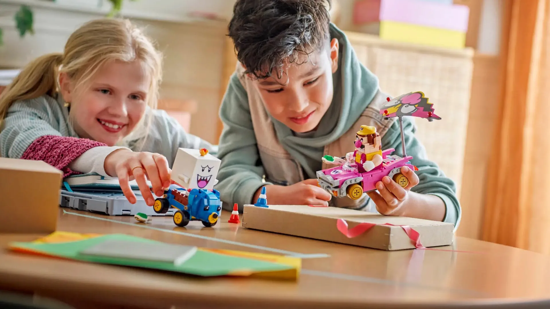 Конструктор LEGO Super Mario Kart Wario & King Boo