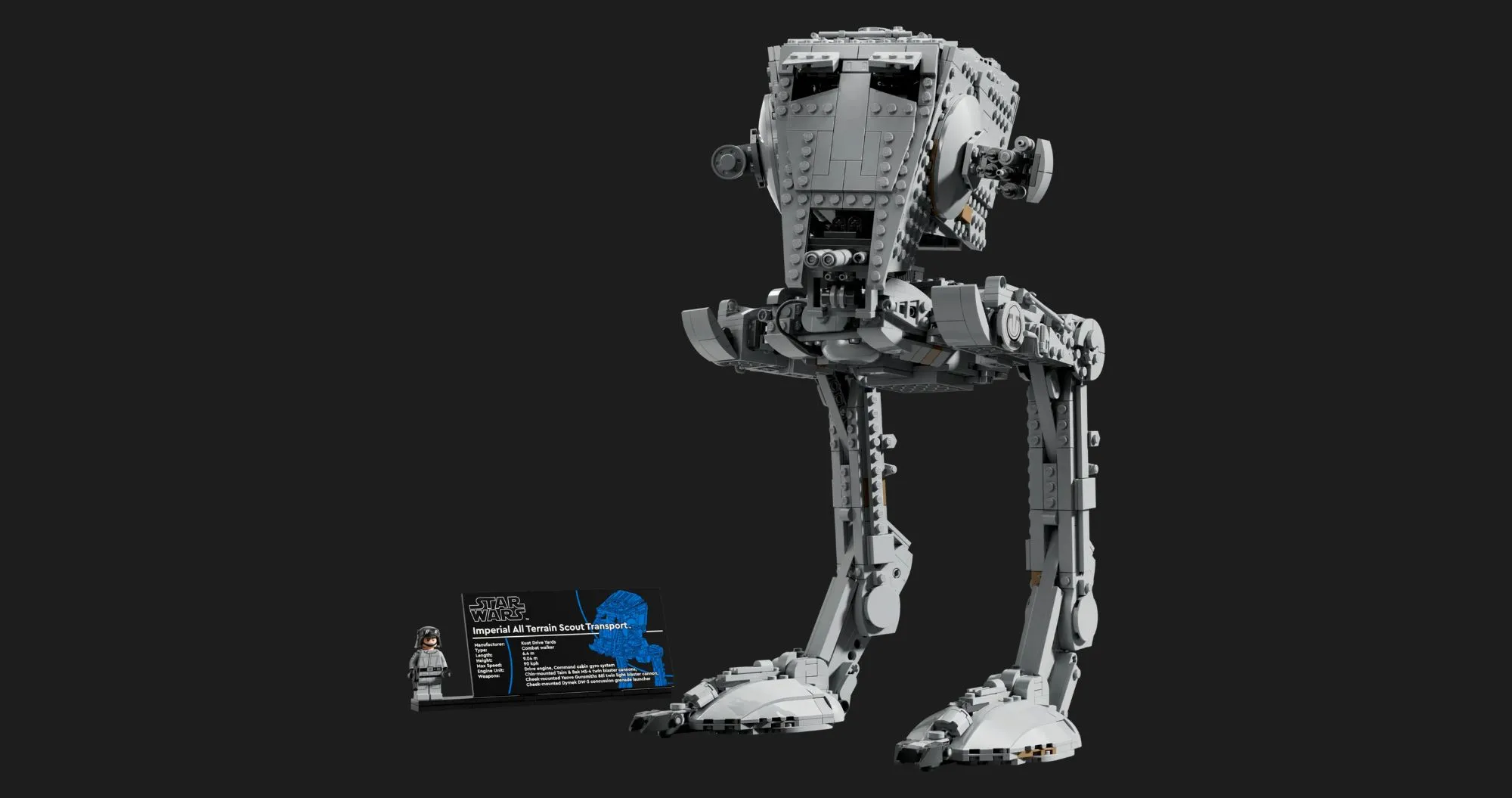 Конструктор LEGO Star Wars Крокоход AT-ST (75417)