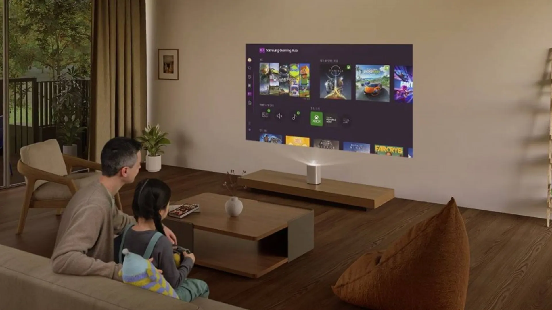 Интерактивный лазерный проектор Samsung The Premiere 5 (2025) (SP-LPF5DSAXXUA) (UA)