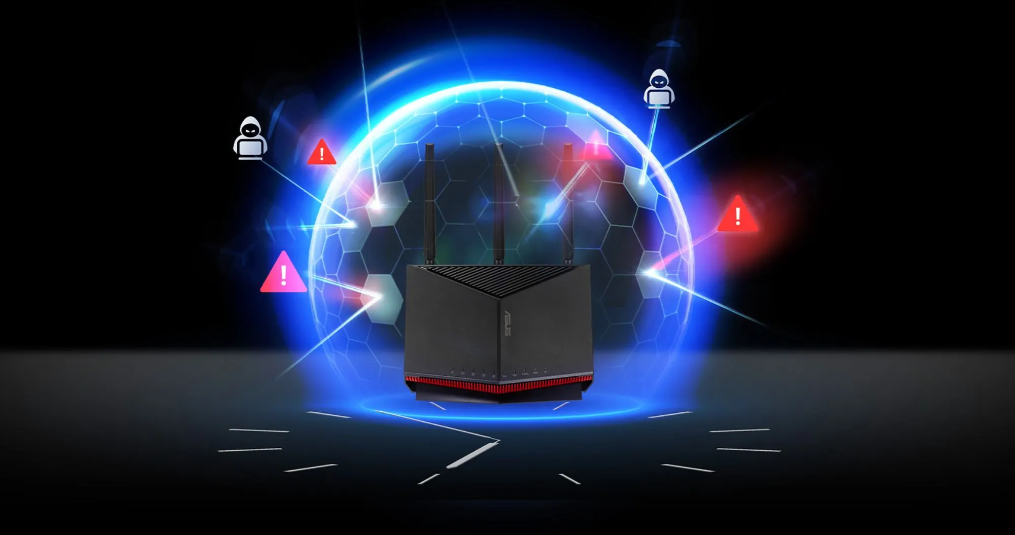 Маршрутизатор Asus RT-BE86U (Black)
