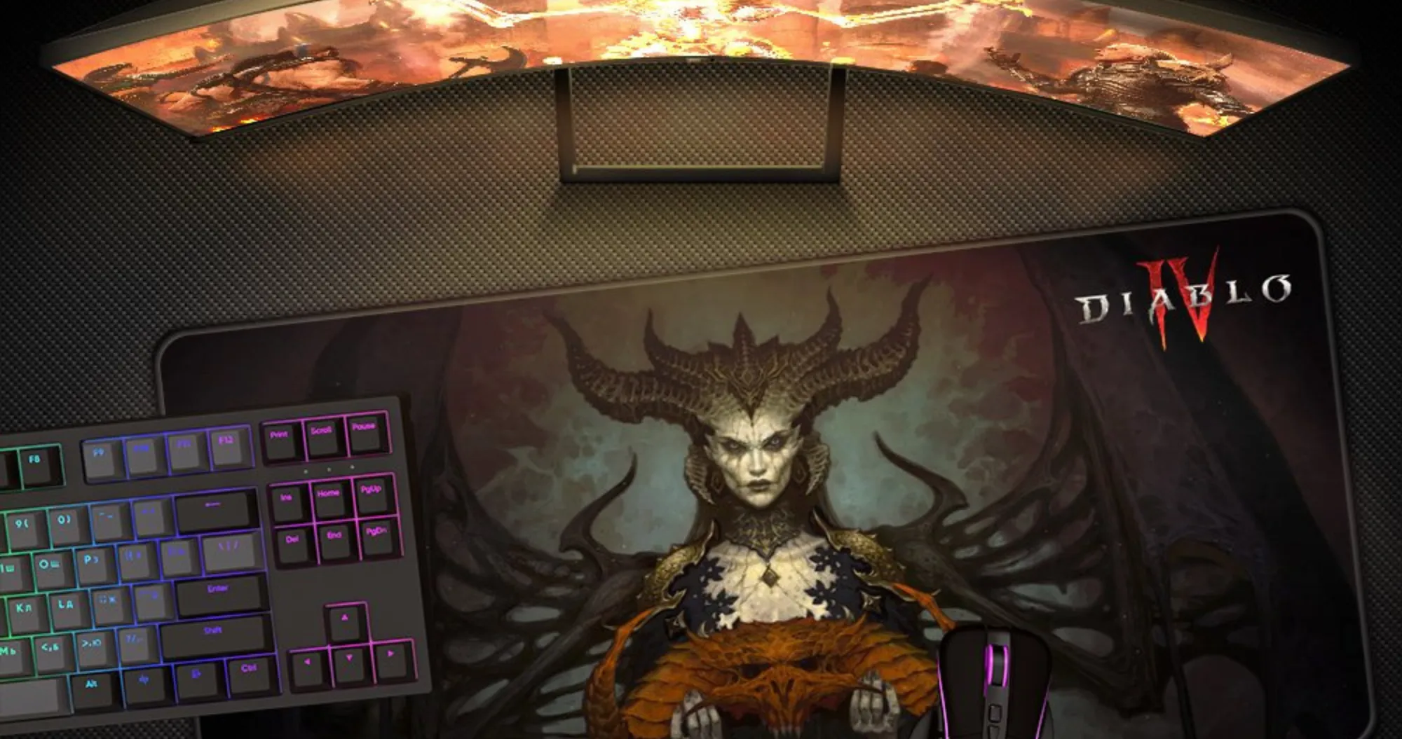 Коврик для мыши Blizzard DIABLO IV Lilith XL