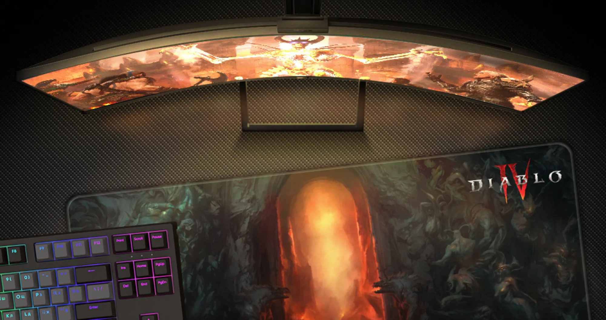 Килимок для миші Blizzard DIABLO IV Gate of Hell XL