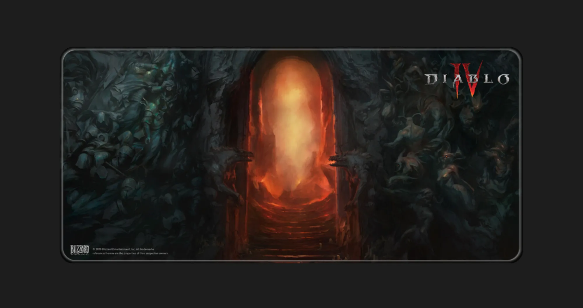 Килимок для миші Blizzard DIABLO IV Gate of Hell XL