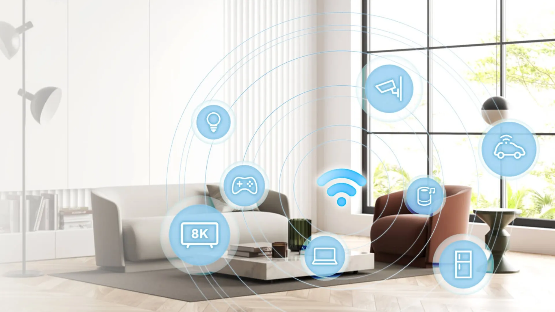 Wi-Fi Mesh система Asus ZenWiFi BT8 1pk (White)