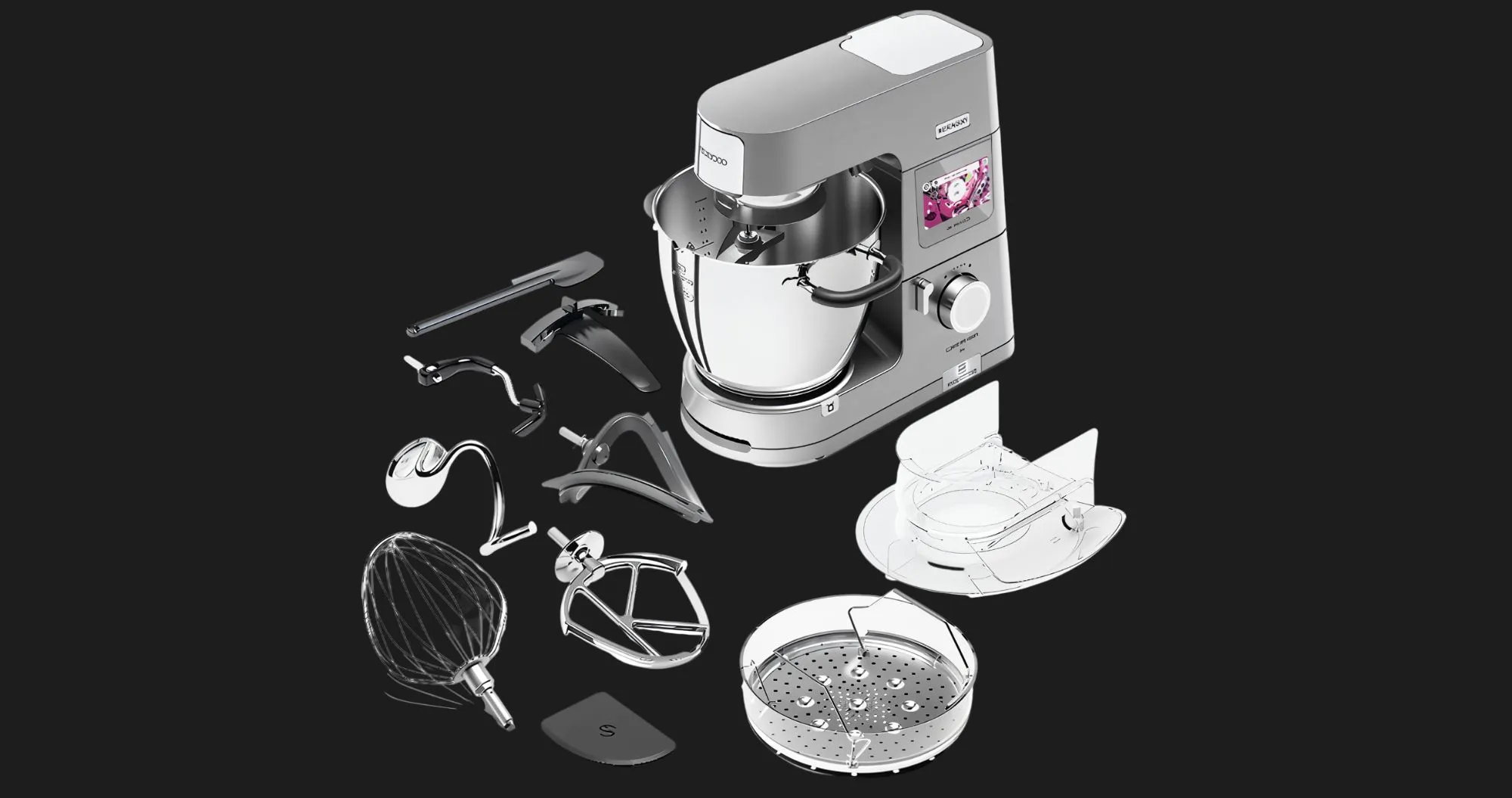 Кухонна машина Kenwood KCL95.004SI (Gray)