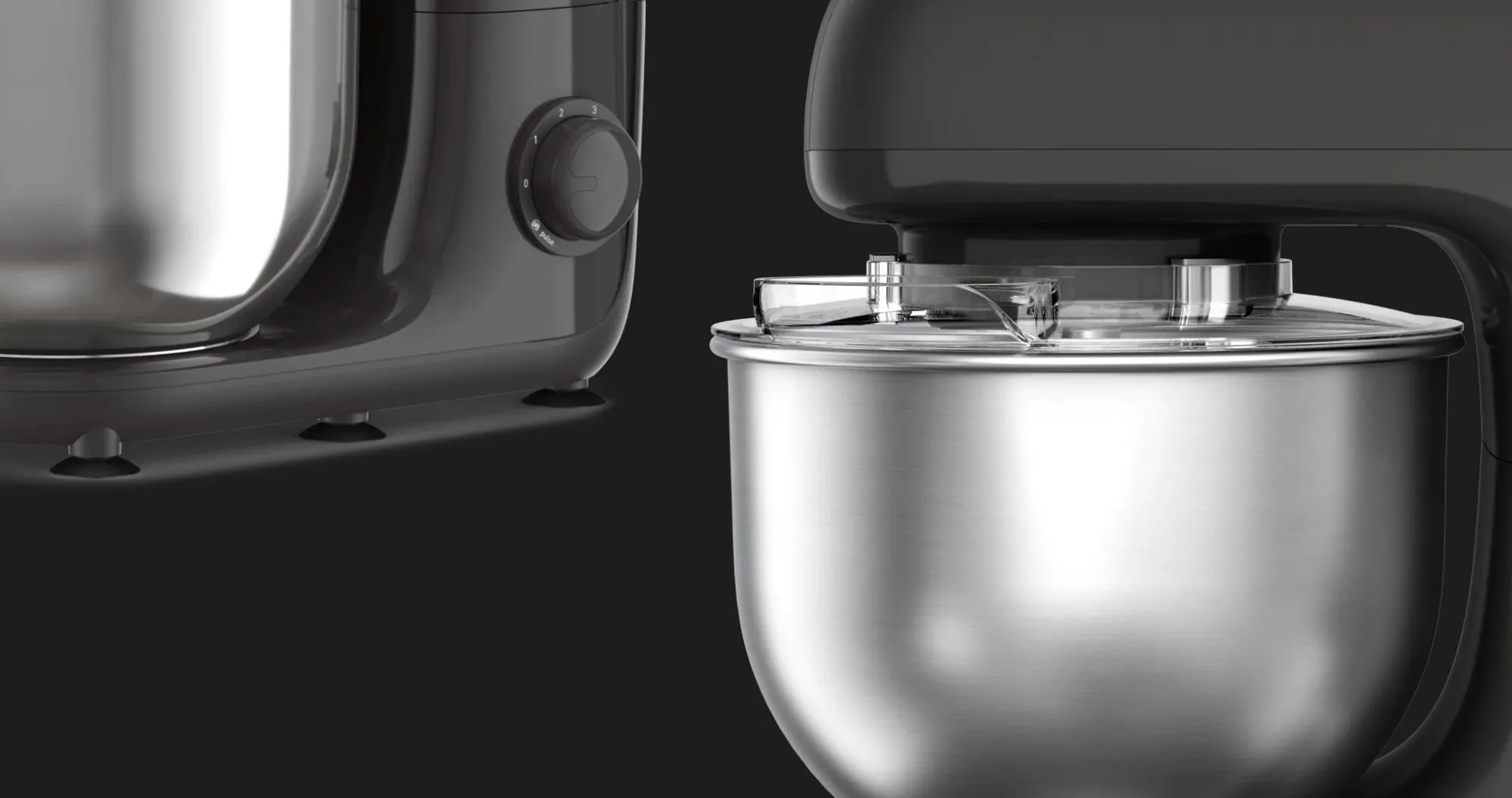 Кухонна машина Tefal QB161H38 (Black)