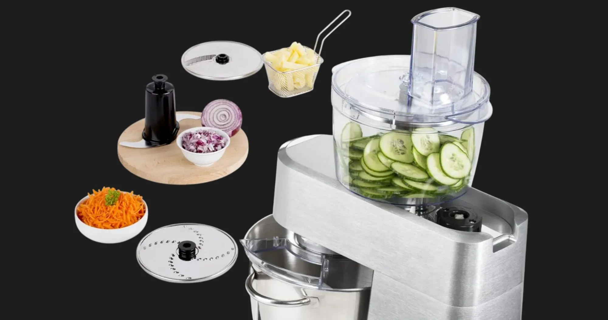 Кухонна машина Tefal (Silver)