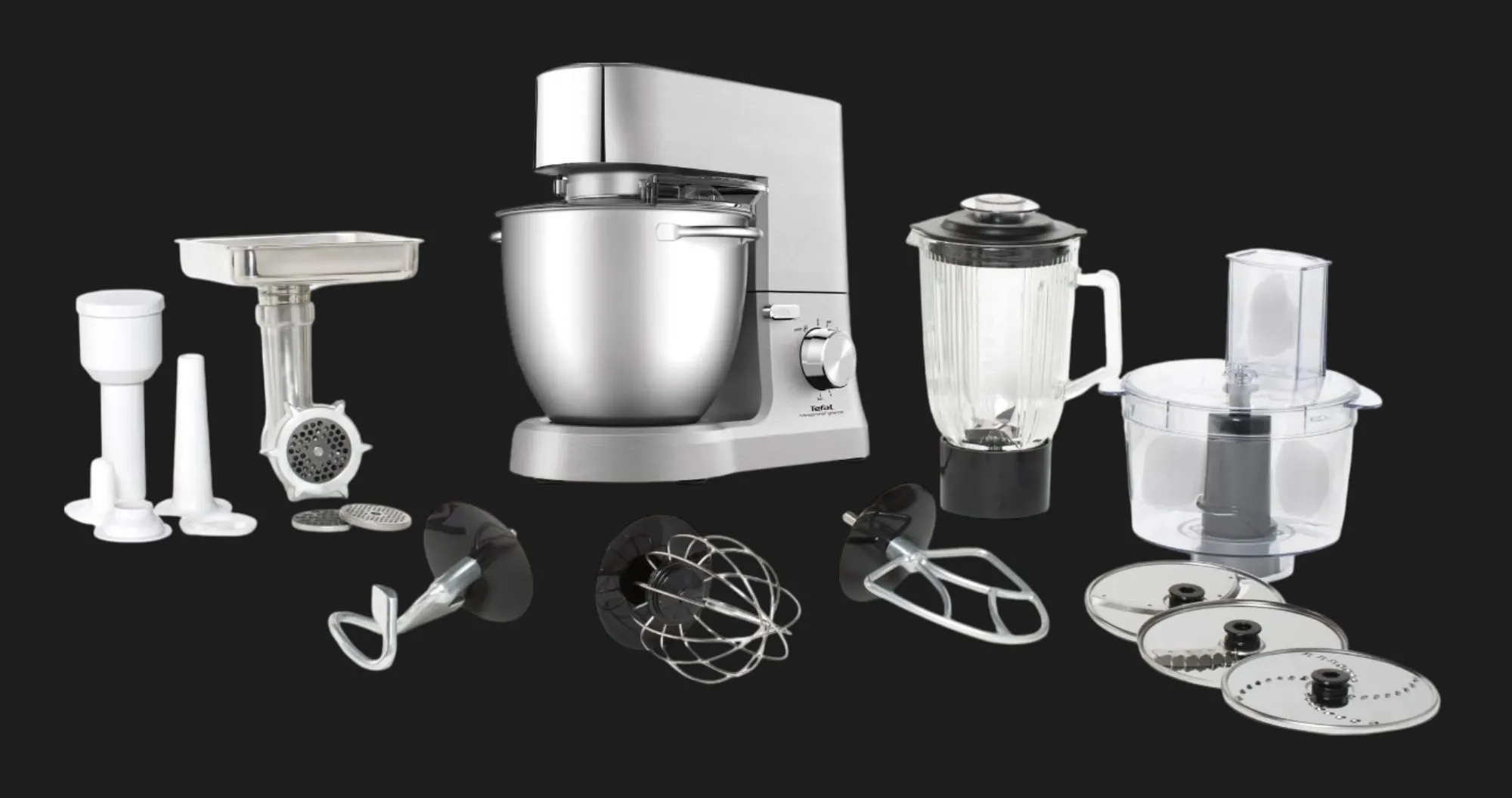 Кухонная машина Tefal (Silver)