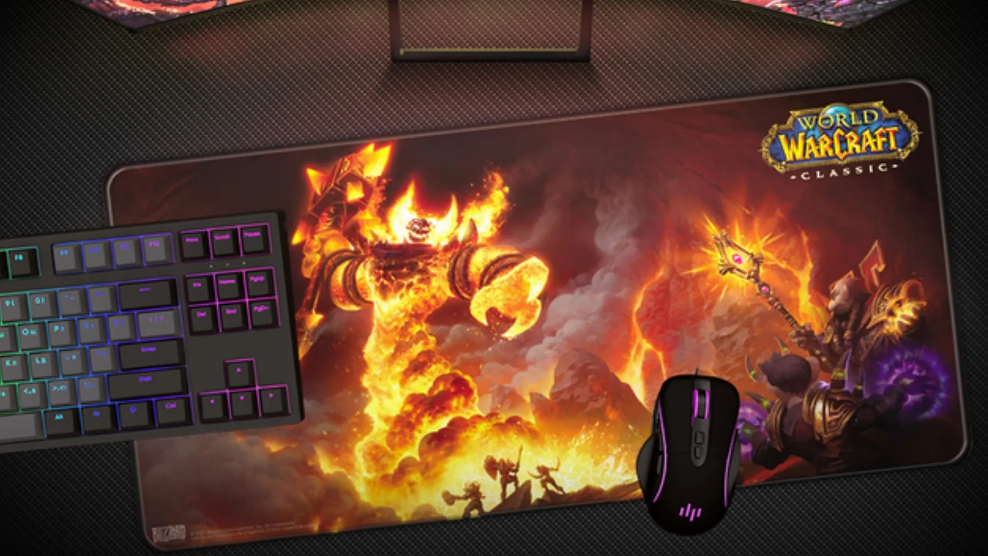 Коврик для мыши Blizzard WORLD OF WARCRAFT Classic, Ragnaros, XL