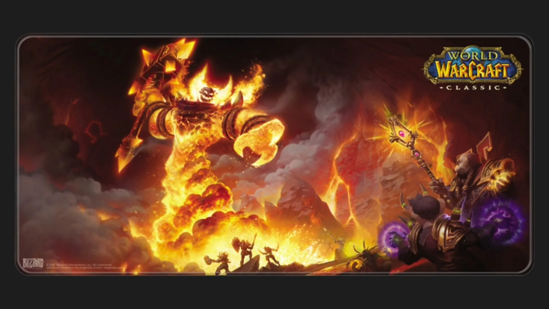 Коврик для мыши Blizzard WORLD OF WARCRAFT Classic, Ragnaros, XL