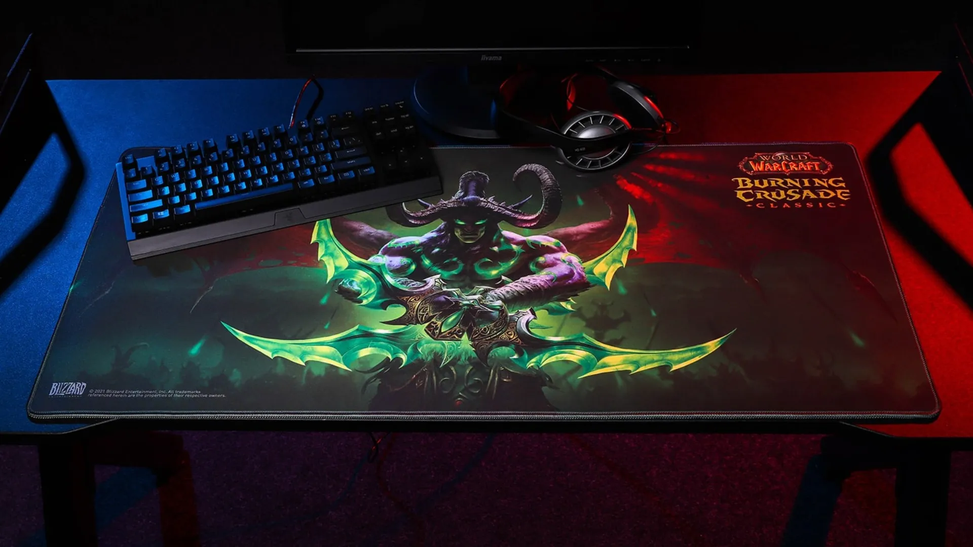 Килимок для миші Blizzard WORLD OF WARCRAFT Burning Crusade, Illidan, XL