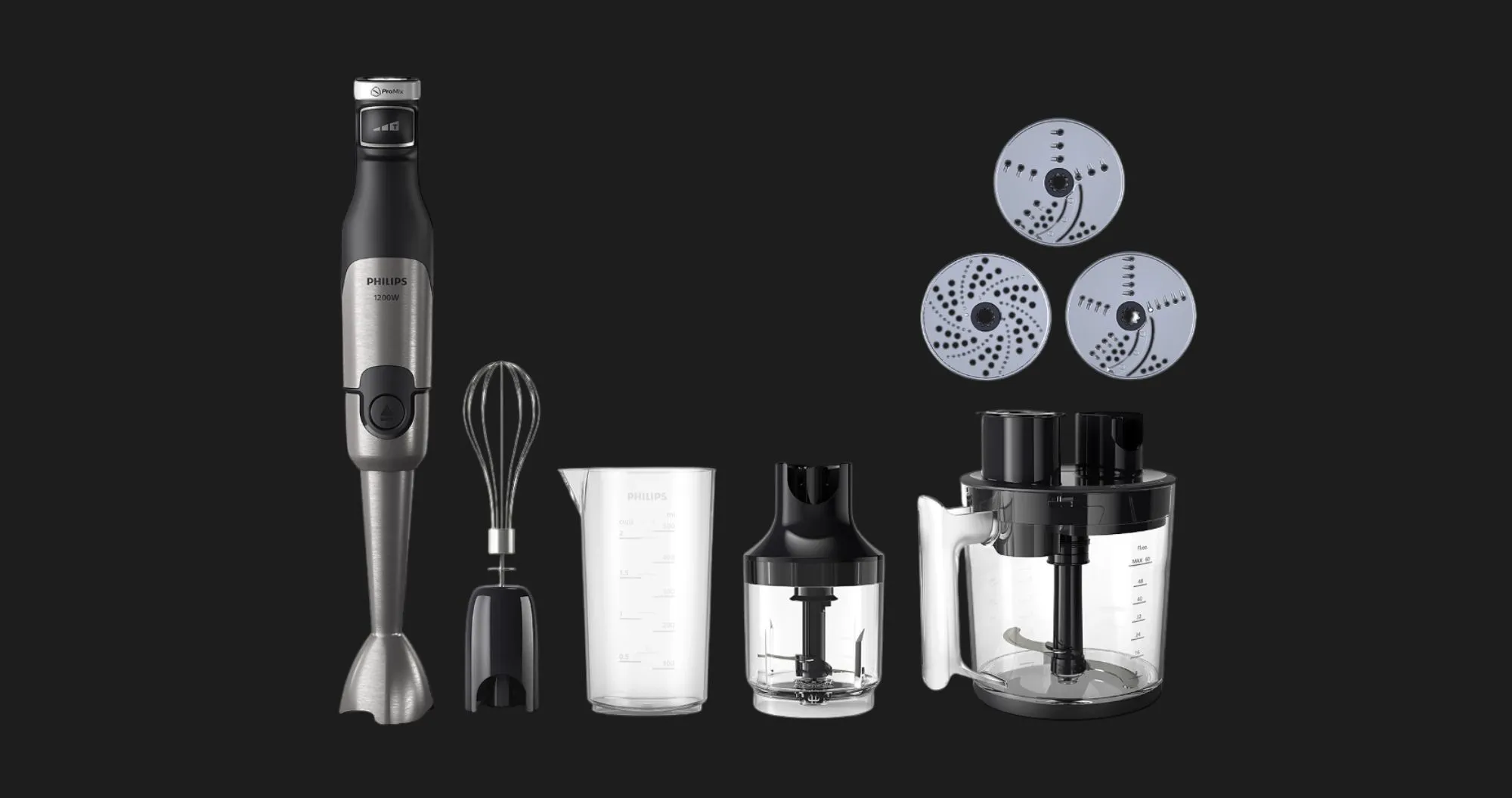 Блендер погружной Philips (Black)