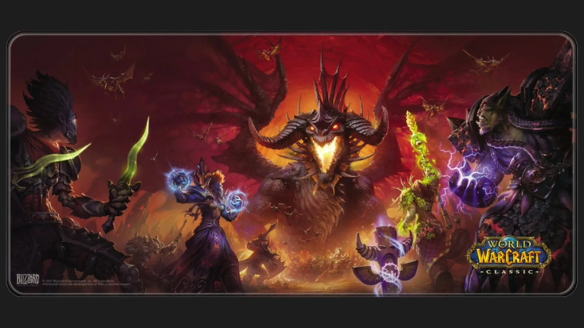 Коврик для мыши Blizzard WORLD OF WARCRAFT Classic, Onyxia, XL