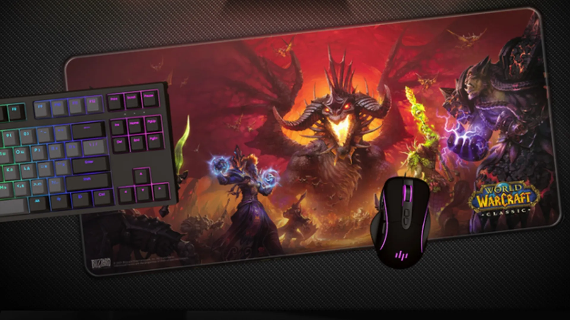 Килимок для миші Blizzard WORLD OF WARCRAFT Classic, Onyxia, XL