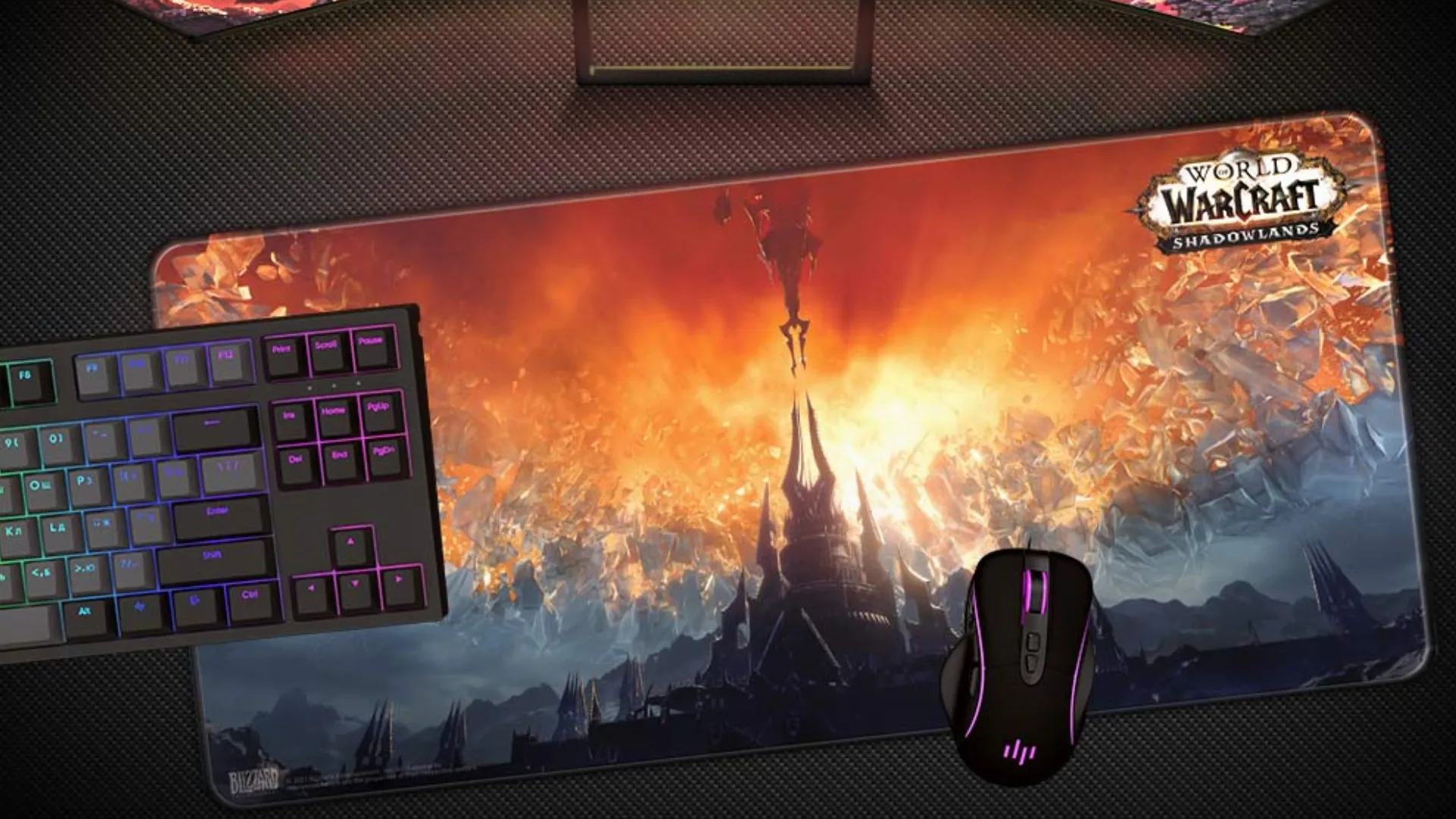 Килимок для миші Blizzard WORLD OF WARCRAFT Shadowlands, Shattered Sky, XL