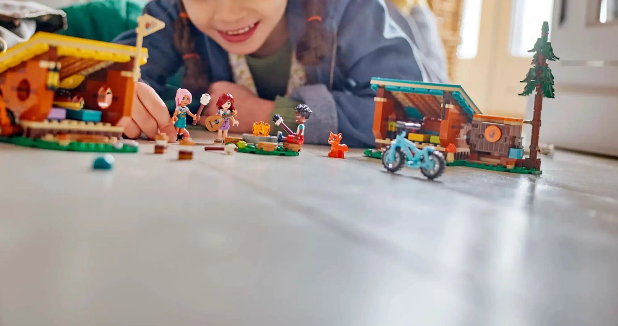 Конструктор LEGO Friends Adventure Camp Cozy Cabins (42624)